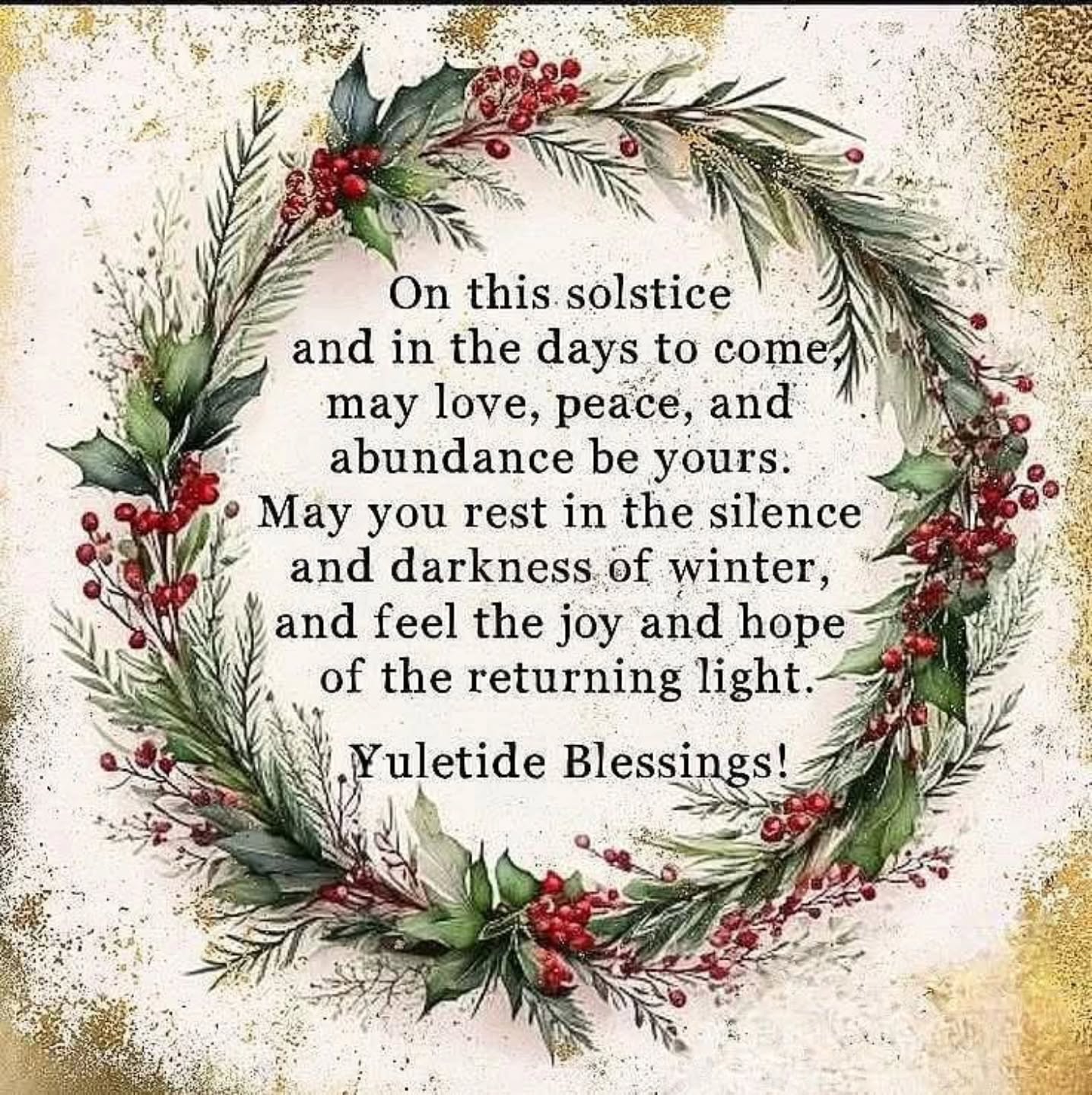 Happy Solstice to you all🎄✨️🎄