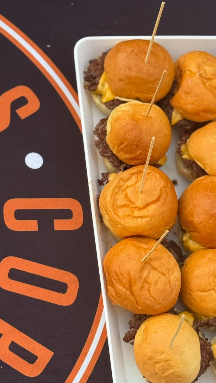 ✨ The most wonderful time of the year ✨
We recently had the chance to cater a holiday happy hour for Viasat, serving roughly 800 guests — and it was such a fun one!
While our core menu is all about burgers and fries, for special events like this we love working closely with our clients to help design a menu that fits the vibe, the crowd, and the experience they’re looking to create.
If you can dream it, we’ll do our best to make it happen. Our team is here to help bring your event vision to life.
Planning a holiday party, corporate event, or large gathering? We’ve got you covered. 🍔 DM us or visit our website to get the process started! Let's make your vision a reality ❤️
📍Copper Kings Burgers | North County, San Diego
.
.
.
.
.
.
#CopperKingsBurgers #BestBurgers #GourmetBurgers #JuicyBurgers #BurgerLovers #FoodieFinds #BurgerHeaven #HandcraftedBurgers #FoodiesOfInstagram #BurgerTime #GrillMasters #CheesyGoodness #TastyBurgers #BurgerAddict #EatLocal #Foodstagram #BurgerPerfection #MouthwateringEats #SmashBurgers #SanDiego #SandiegoEats #SDMagazine #bestof2025 #bestofsandiego #dontstopmenow #bestburger #bestrestaurant #sandiegocatering