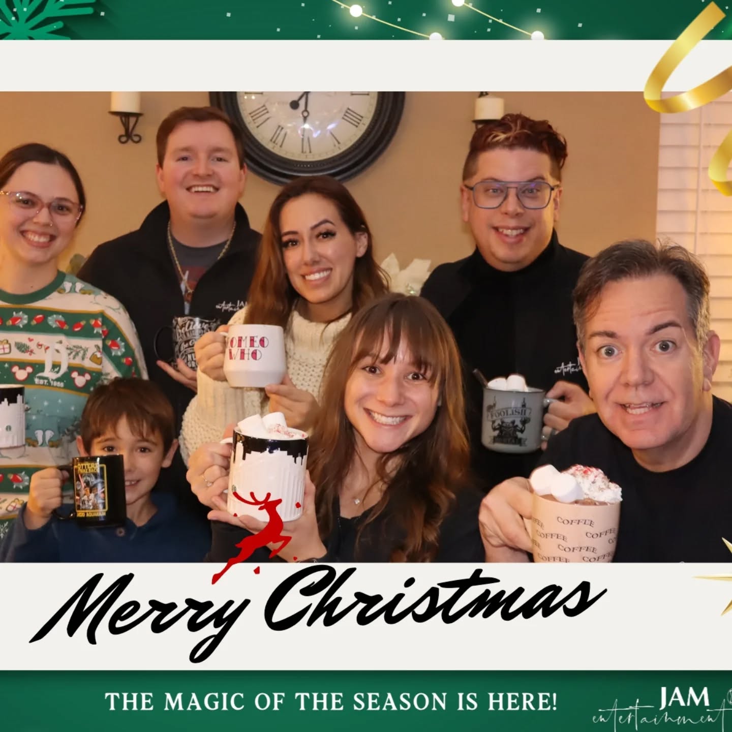 Cocoa night with the @jam.entertain.ment family! @jerodarreguini assembled an amazing cocoa bar for us to celebrate together. As you probably know, I wear a lot of hats and love everything I do. One of those relationships is being part of JAM! Another amazing group of professionals raising the bar and providing exceptional experiences. #photobooth #dj #wedding #events #zakunscripted