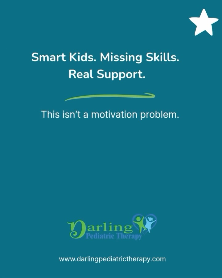 If homework turns into overwhelm, missing assignments, or nightly battles — you’re not alone 💛
Executive functioning skills can be taught. With the right support, students learn how to plan 🗂️, stay organized 🧠, and complete work independently ✏️
Because confidence grows when kids feel capable 🌱
👉 Now enrolling for executive functioning–informed academic tutoring.
📩 Email us at hello@darlingpediatrictherapy or call 331-207-4350
#ExecutiveFunctioning
#AcademicSupport
#StudentSuccess
#HomeworkHelp
#LearningSkills