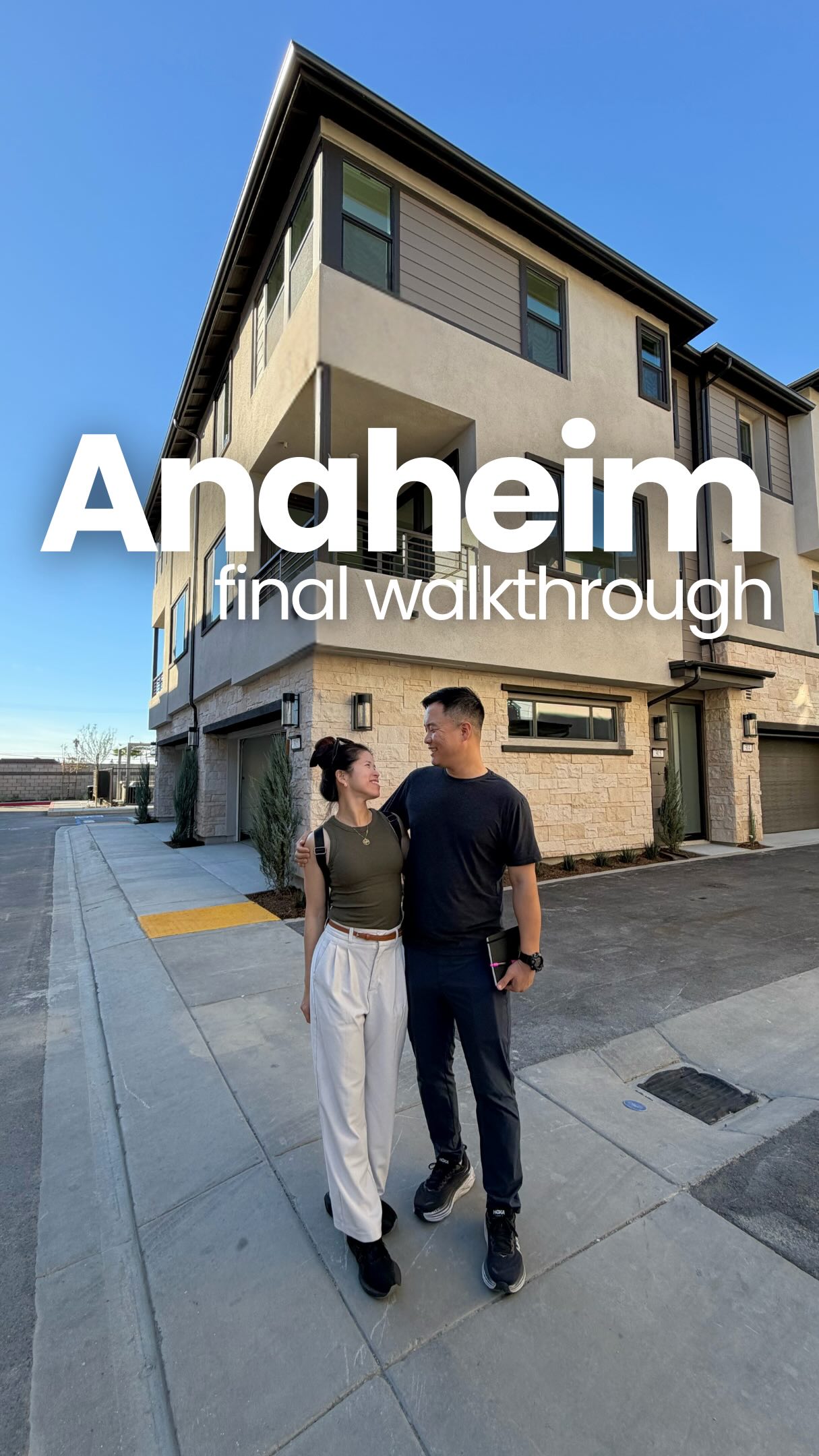 POV: You just closed on your home in Anaheim
Final walkthrough hits different when it’s your first place together.
The garage, the kitchen, the bedrooms,... everything suddenly feels real.
So happy for these two and this new chapter 🤍