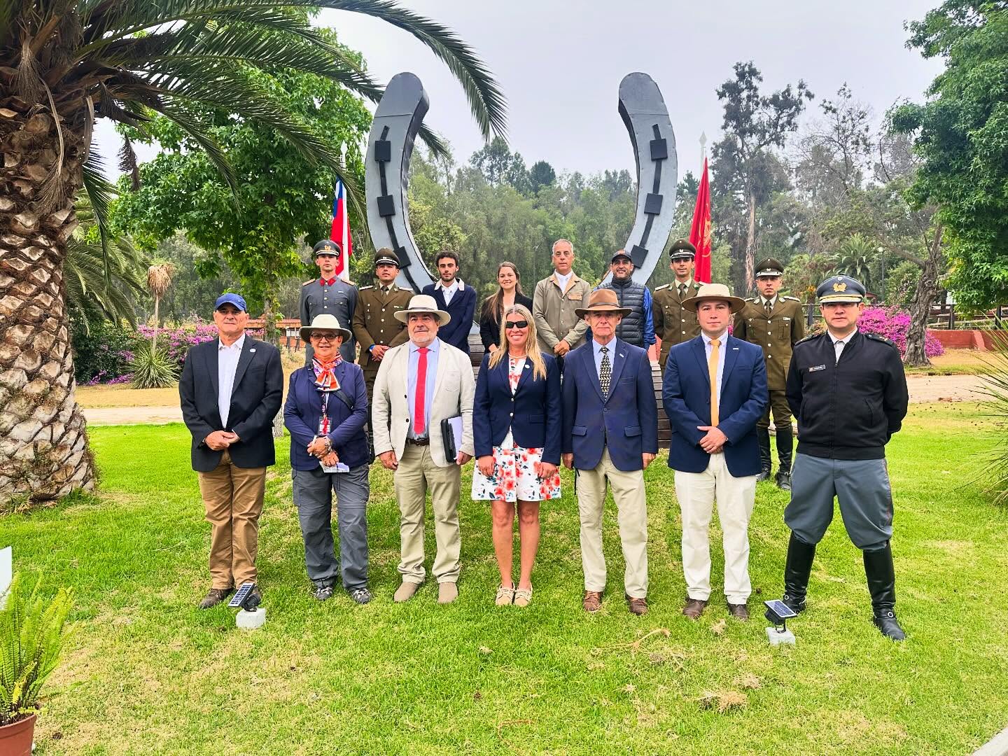 Great start here in Chile🇨🇱. This is the last FEI event of the year of 2025! An amazing team and already have new friends for a lifetime! Dressage day complete and onto Cross Country tomorrow! #millereventing #feiofficial #quillota