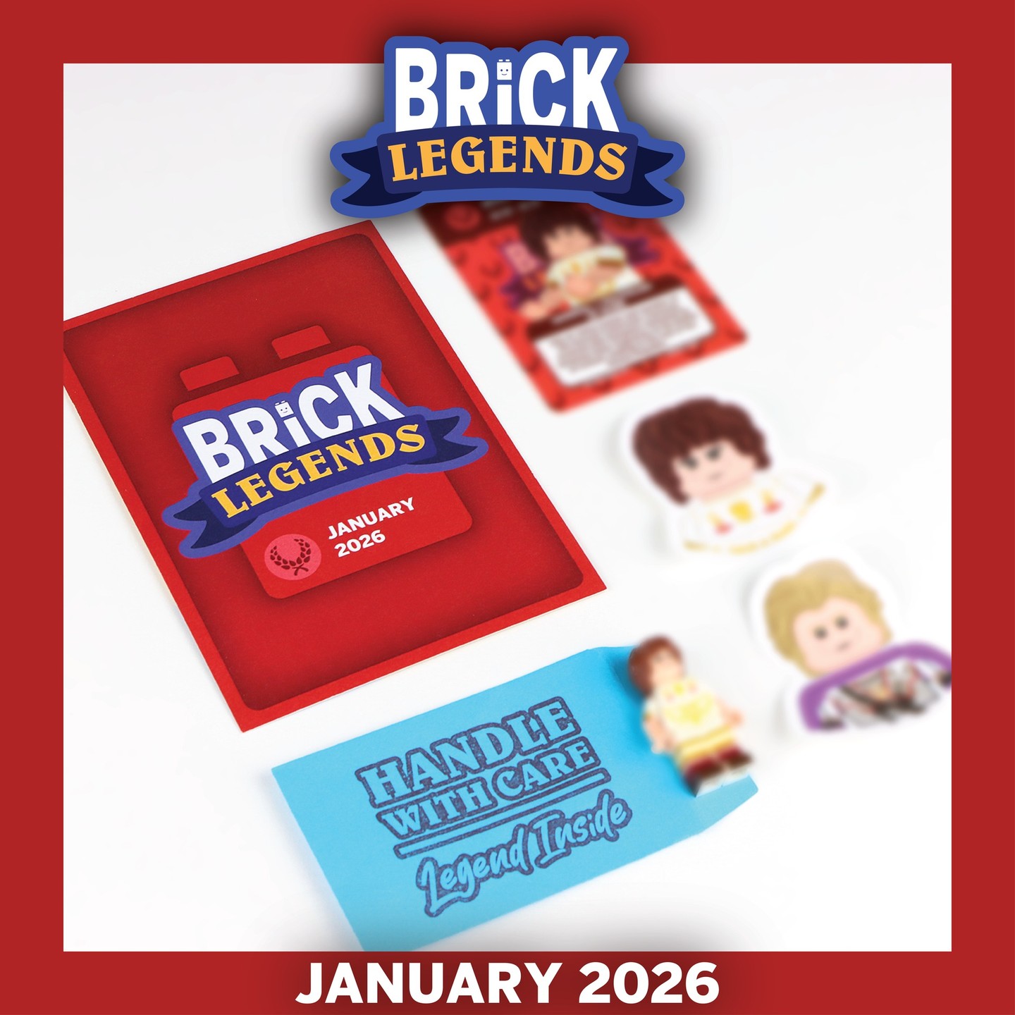 January 2026 Box is ALMOST ready to launch!
Only 5 days to go until our January 2025 Subscriptions go LIVE - 26th December, 12PM (GMT).
Your January Legend is waiting… 👀
Have you are already subscribed for this Box?, or are planning to begin your Brick Legends journey with our January 2026 Box?
-
#BrickLegends #UnitedBricks #ComingSoon #January2026 #LEGOminifigure #Minifigures #MysteryBox #AncientHistory #AncientHistoryMinifigures #ForCollectors