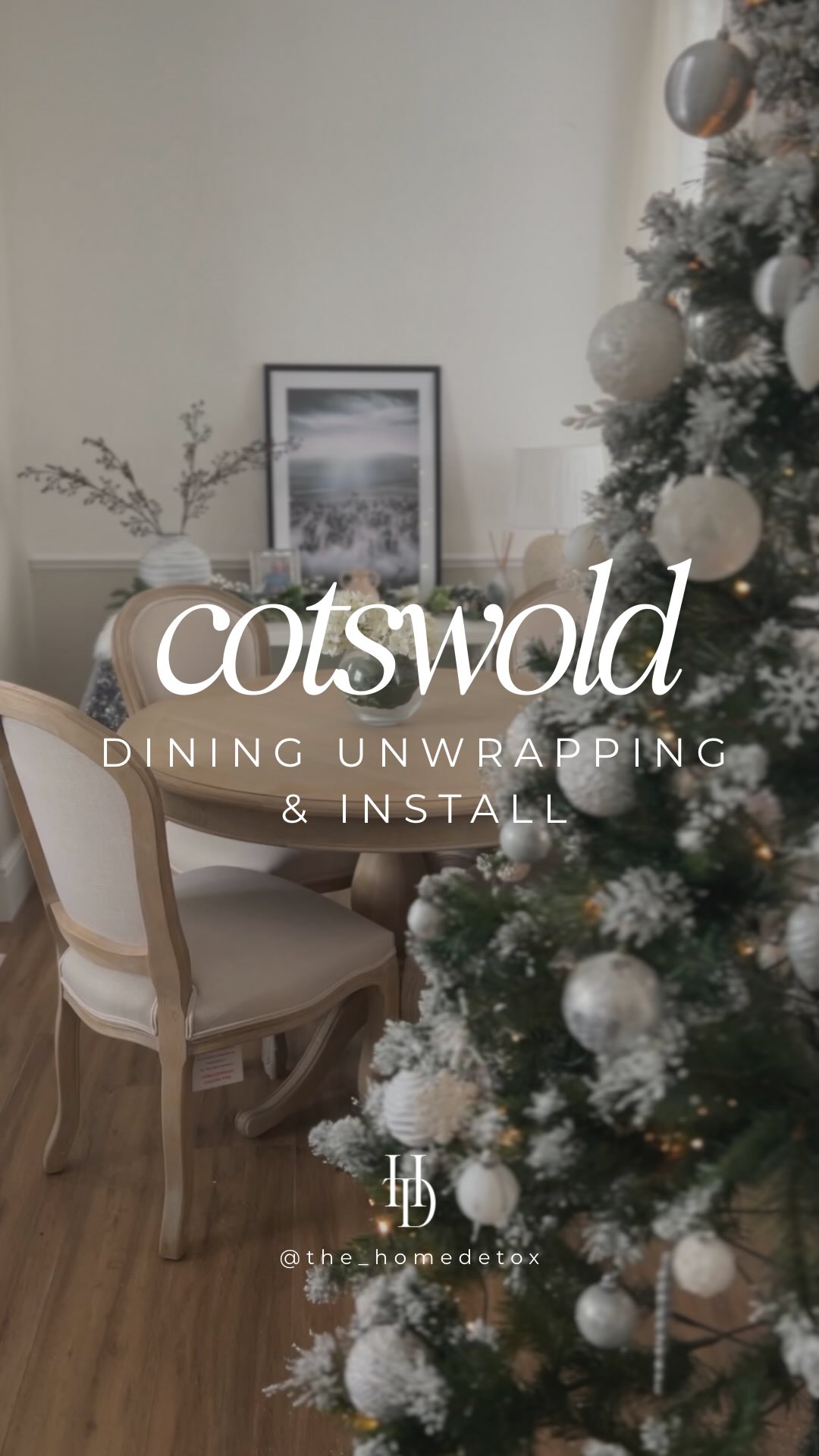 There’s something incredibly special about unwrapping a piece that you just know belongs in a home.
This Camille limewash oak dining table and chair set from @cotswoldco was one of those moments.
The kind where the tone, texture and softness instantly felt right. Calm, timeless and made to be lived around.
Chosen as a Christmas gift to themselves, this upgrade marked a real turning point for @julia.card space.
It wasn’t just about changing a table, it was about aligning the room with the feeling they wanted to create. Warmer, lighter and more considered. A dining space that finally matched the country luxe direction of the home.
I love how the gentle oak finish, curved silhouettes and upholstered chairs completely shift the atmosphere.
Classic, but not formal.
Refined, but still welcoming.
This is exactly what country luxe looks like when it’s done quietly. Layered textures, natural materials and pieces that elevate a room without overwhelming it, and that will age beautifully over time.
Sometimes, the biggest transformations come from one well-chosen piece.
The right upgrade can change everything.
#countryluxehome #diningroominspo #timelessinteriors #oakfurniture #thehomedetox