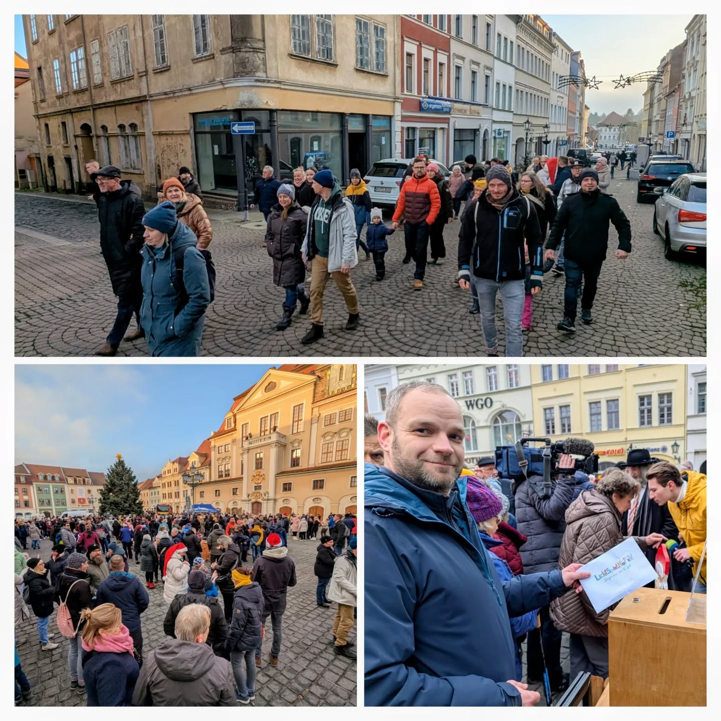 LÖBAU ruft, wir lassen uns nicht lumpen...Kleinstadtliebe halt🥰.
#kleinstadtliebe #vieleschaffenmehr #gemeinsamstark #weihnachtswunder