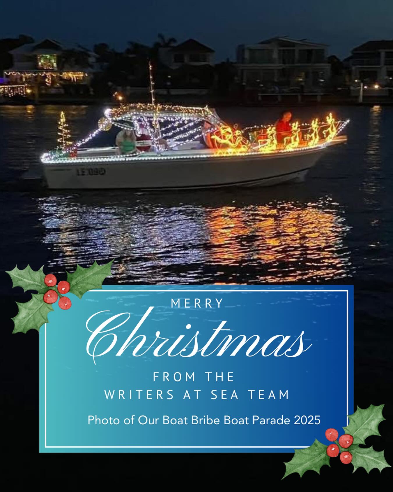 A very Merry Christmas from Writers at Sea, looking forward to seeing you in the new year
#merrychristmas❤️ #christmasinaustralia