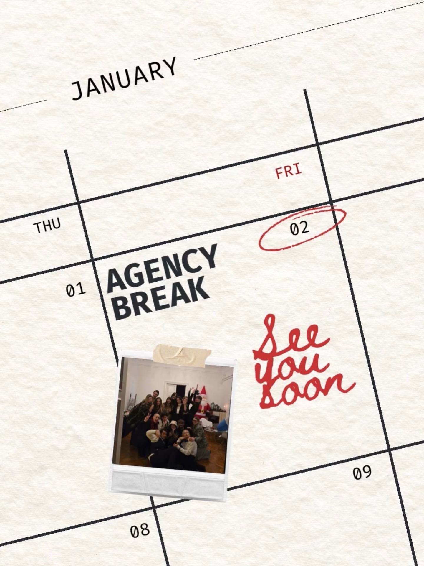 Even Heroes & Heroines need a break:
We‘re out until January 2nd for a creative reset. See you in the new year with more ideas and fresh energy.