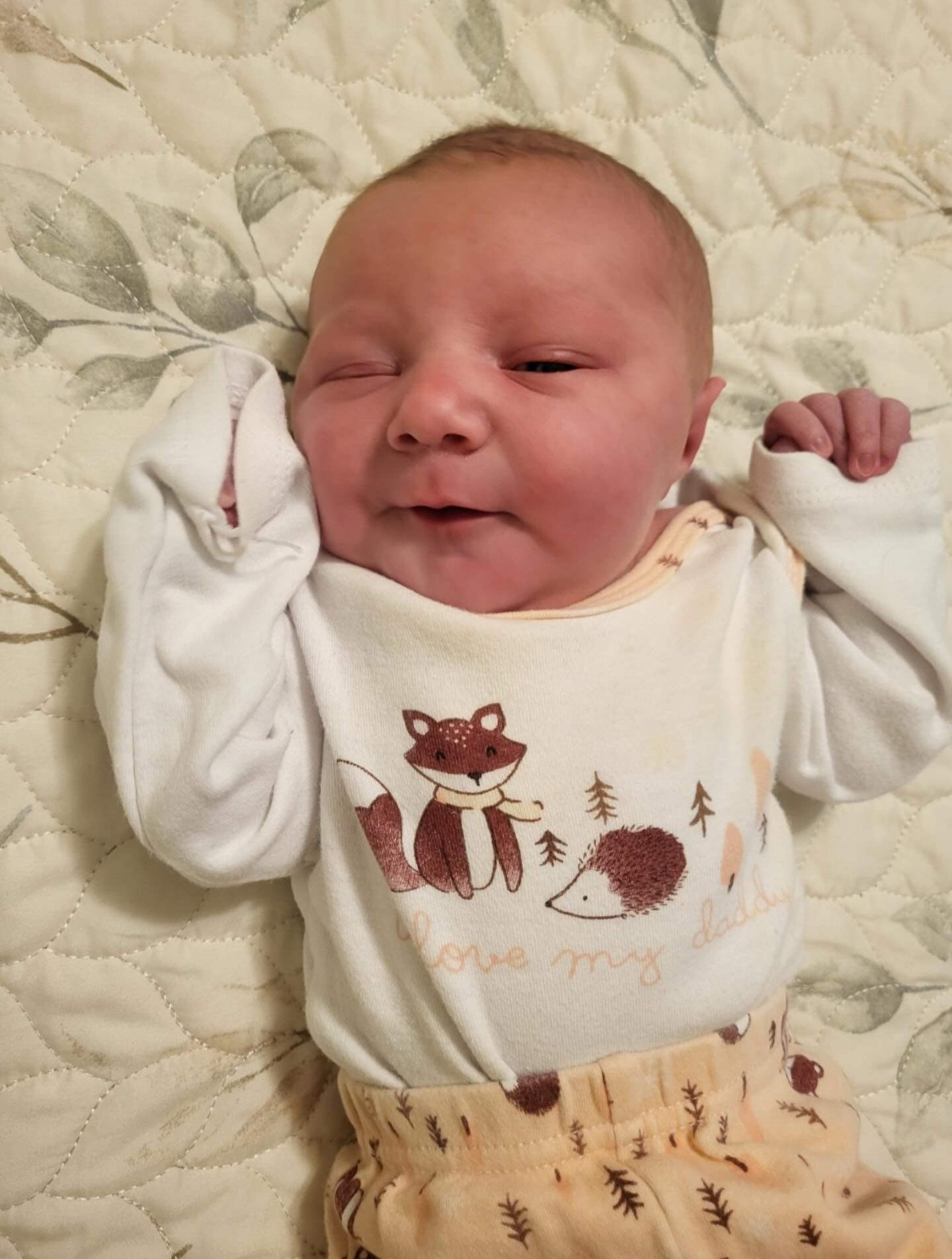 Congratulations on the arrival of your beautiful baby. Wishing your family rest, healing, and endless moments of awe as you settle into this new chapter together. I bet everyone is so in love with her!