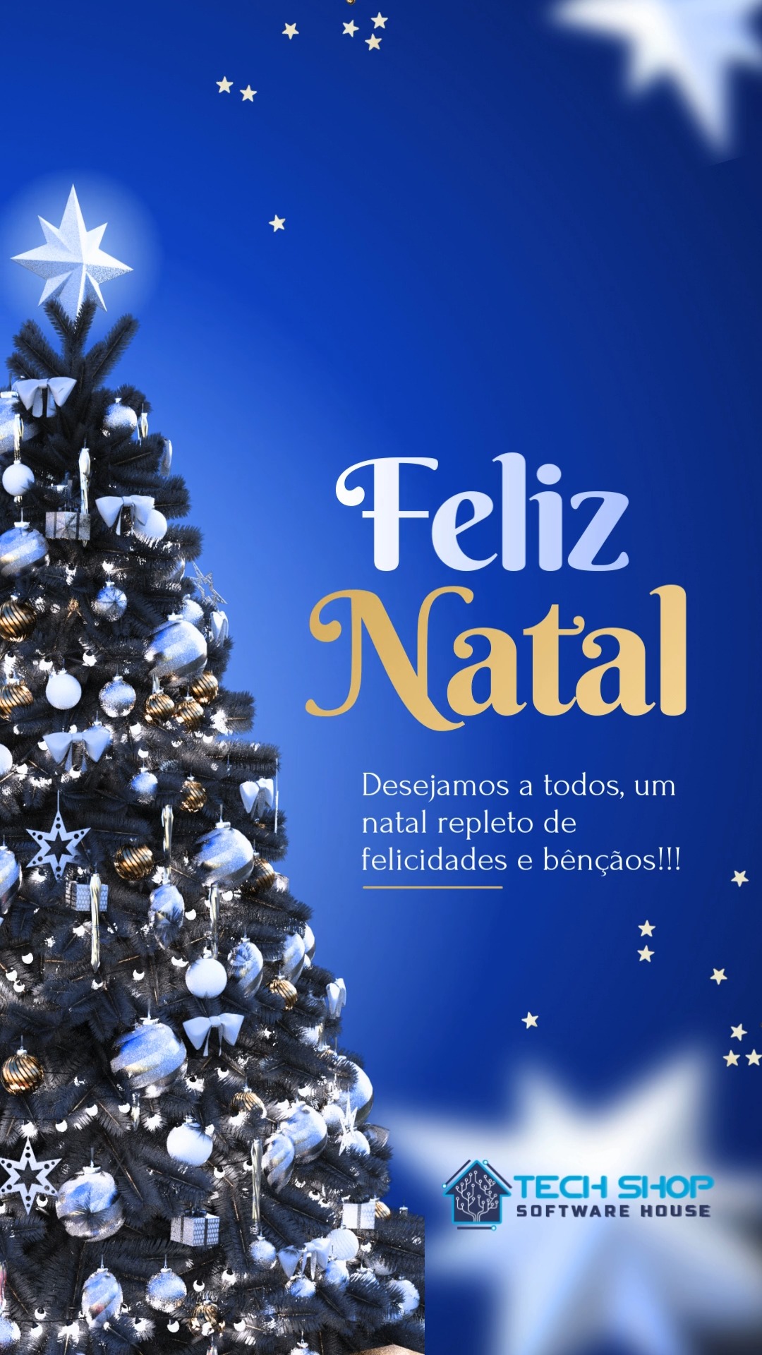 Desejamos a todos, um natal repleto de felicidades e bênçãos!!!
#techshopsoftwarehouse #natal #nascimentodecristo