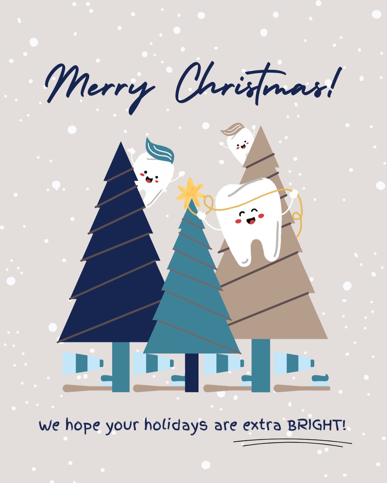 Hope your holidays are extra BRIGHT! ✨🦷
Our lobby has been filled with holiday cheer lately — from “Feliz Navidad” to “Mistletoe”, the Christmas playlist has been on repeat as we celebrate the season with our patients.
Holiday hours: Our office will be closed from December 24 to January 1, and we’ll be back on Friday, January 2.
Wishing you and your loved ones a joyful, healthy holiday season!
— The HVDC Team 🎄