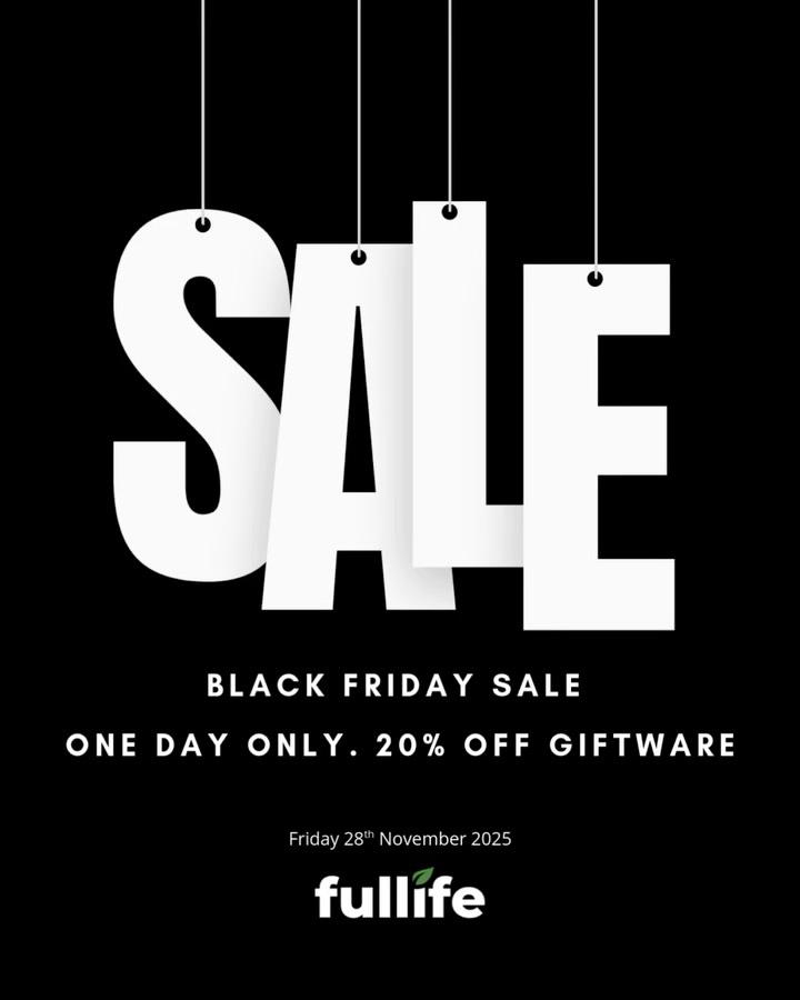 One day only.
Come visit and take advantage of 20% off our giftware range!