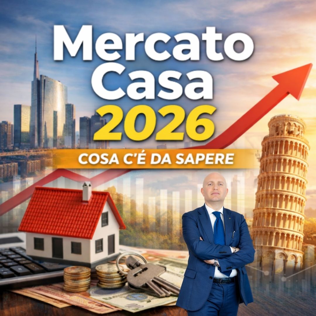 🏡 𝗠𝗲𝗿𝗰𝗮𝘁𝗼 𝗖𝗮𝘀𝗮 𝟮𝟬𝟮𝟲: 𝗰𝗼𝘀𝗮 𝗰’è 𝗱𝗮 𝘀𝗮𝗽𝗲𝗿𝗲
Il 2026 sarà un anno chiave per chi vuole comprare, vendere o investire casa 👇
📈 Compravendite in crescita
💰 Prezzi in aumento
🏦 Mutui ancora accessibili
⚖️ Nuove regole su bonus, APE e condomini
In un mercato così, improvvisare costa caro.
Informarsi è il primo passo, 𝗳𝗮𝗿𝘀𝗶 𝗴𝘂𝗶𝗱𝗮𝗿𝗲 𝗱𝗮 𝗰𝗵𝗶 𝗰𝗼𝗻𝗼𝘀𝗰𝗲 𝗱𝗮𝘃𝘃𝗲𝗿𝗼 𝗶𝗹 𝘁𝗲𝗿𝗿𝗶𝘁𝗼𝗿𝗶𝗼 è 𝗾𝘂𝗲𝗹𝗹𝗼 𝗱𝗲𝗰𝗶𝘀𝗶𝘃𝗼.
Da oltre 20 anni lavoro nel 𝗺𝗲𝗿𝗰𝗮𝘁𝗼 𝗶𝗺𝗺𝗼𝗯𝗶𝗹𝗶𝗮𝗿𝗲 𝗽𝗶𝘀𝗮𝗻𝗼 e ho raccolto in un articolo tutto quello che serve sapere per muoversi nel 2026 in modo consapevole.
👉 leggilo su Immobiliarefacile.net
📩 Scrivimi per una consulenza senza impegno
—
Ranieri Fochi
#mercatoimmobiliare #casa2026 #immobiliareitalia #pisacase #comprarecasa #venderecasa #investimentiimmobiliari #agenteimmobiliare #realestateitalia
