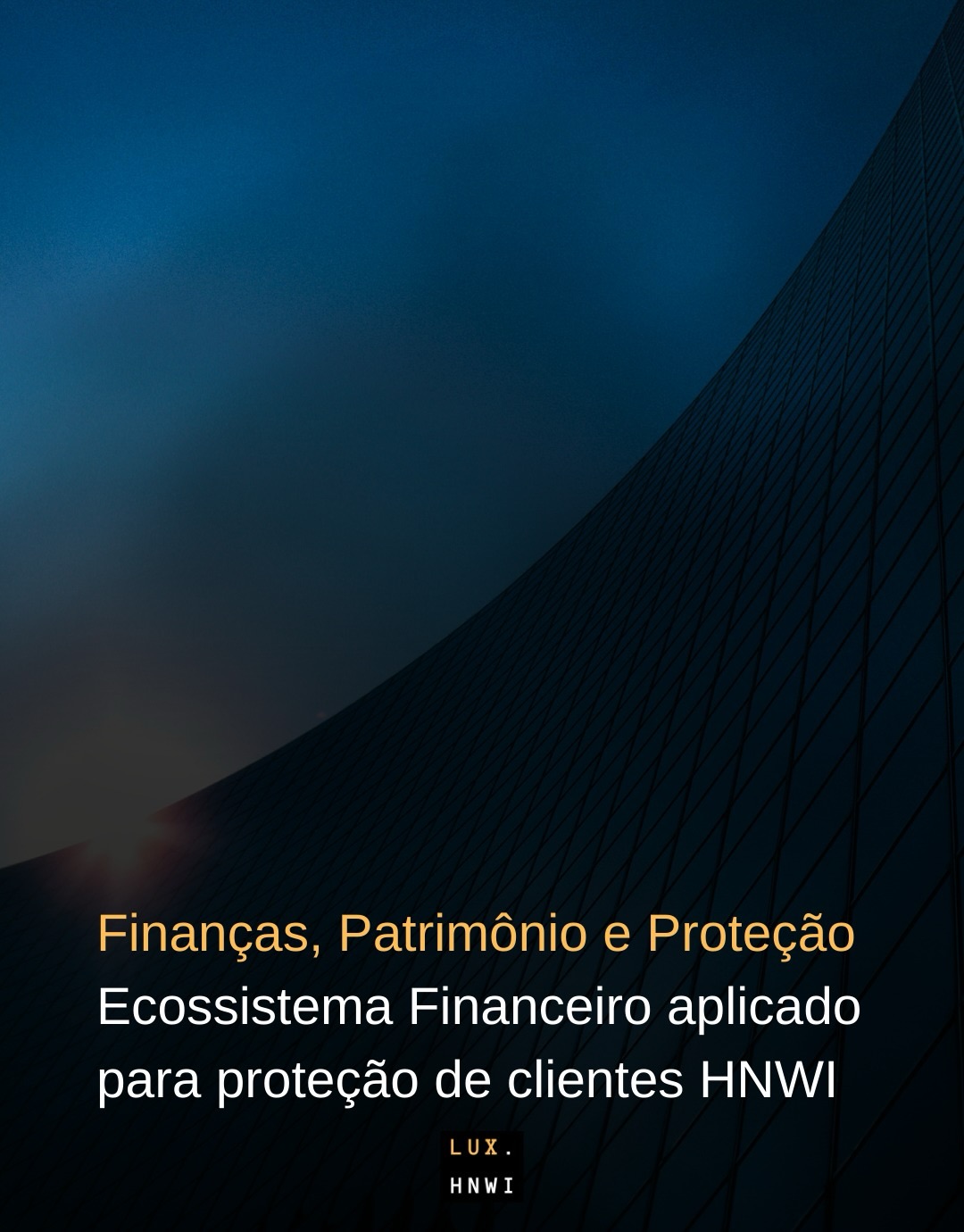 Finanças, Patrimônio e Proteção
Ecossistema financeiro aplicado à proteção de clientes HNWI.
A gestão de patrimônio de clientes de altíssimo padrão vai muito além de investimentos. Ela envolve proteção de vida, saúde, mobilidade global e planejamento sucessório, estruturados de forma integrada e personalizada.
É nesse contexto que atuamos ao lado da Plano Be, nossa parceira na construção de um ecossistema financeiro completo, pensado para famílias HNWI que vivem, investem e circulam globalmente.
O Ecossistema de Proteção inclui:
• Seguro Saúde Internacional
Coberturas médicas, exames, hospitais e tratamentos com valores ilimitados em qualquer lugar do mundo, por meio das marcas Vumi, Ever e Trawick.
• Seguro de Vida & Planejamento Sucessório
Proteção financeira estruturada com a MetLife, com foco em continuidade patrimonial, segurança familiar e sucessão.
• Seguro Viagem & Mobilidade Internacional
Proteção completa para viajantes globais com a WorldTrips, mitigando riscos em deslocamentos frequentes e estadias prolongadas.
Para clientes HNWI, proteção não é custo — é estratégia, previsibilidade e tranquilidade.
Seguimos conectando inteligência financeira, experiências globais e gestão de vida no mais alto nível.
🔗 Saiba mais no link da bio
🤝 Estruturação personalizada via DM
#luxhnwi #gestaopatrimonial #planejamentosucessorio #protecaofinanceira #wealthmanagement