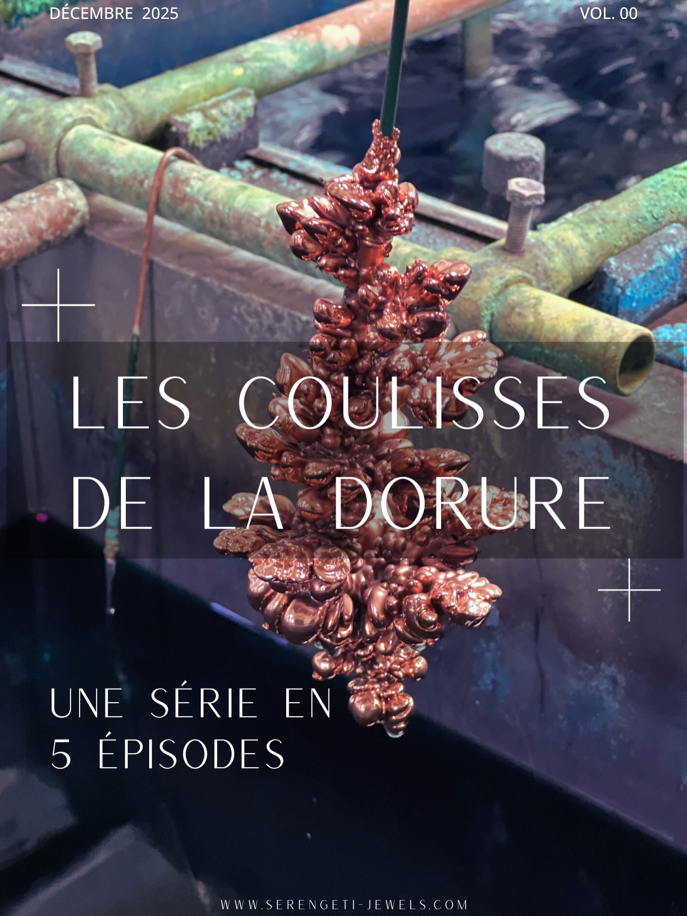 🐾Le vrai luxe, c’est de savoir.
.
Savoir ce que l’on porte. D’où vient le métal. Qui a taillé la pierre. Pourquoi cette forme, ce geste, cette matière.
.
✨J’ai créé Serengeti pour des femmes qui ne consomment pas à l’aveugle : sensibles, éveillées, exigeantes. Pour qui un bijou n’est pas un simple accessoire, mais une histoire. Une empreinte.✨
.
Si vous vous êtes toujours demandé comment le métal brut se transformait pour devenir le bijou que vous portez, la suite est pour vous.
Récemment, l’artisan parisien qui réalise le plaquage de mes pièces m’a permis de documenter tout le processus. Loin des clichés, j’y ai découvert un univers industriel de précision qui garantit la qualité et la longévité de nos collections.
J’ai voulu partager cette expérience avec vous.
.
D’ici la fin de l’année, je vous invite donc à suivre ce parcours à travers une mini-série en 5 épisodes. Nous partirons de la préparation du métal jusqu’au résultat final, en passant par le cœur du réacteur : le bain d’or.
📅 Rendez-vous mardi pour la première étape.