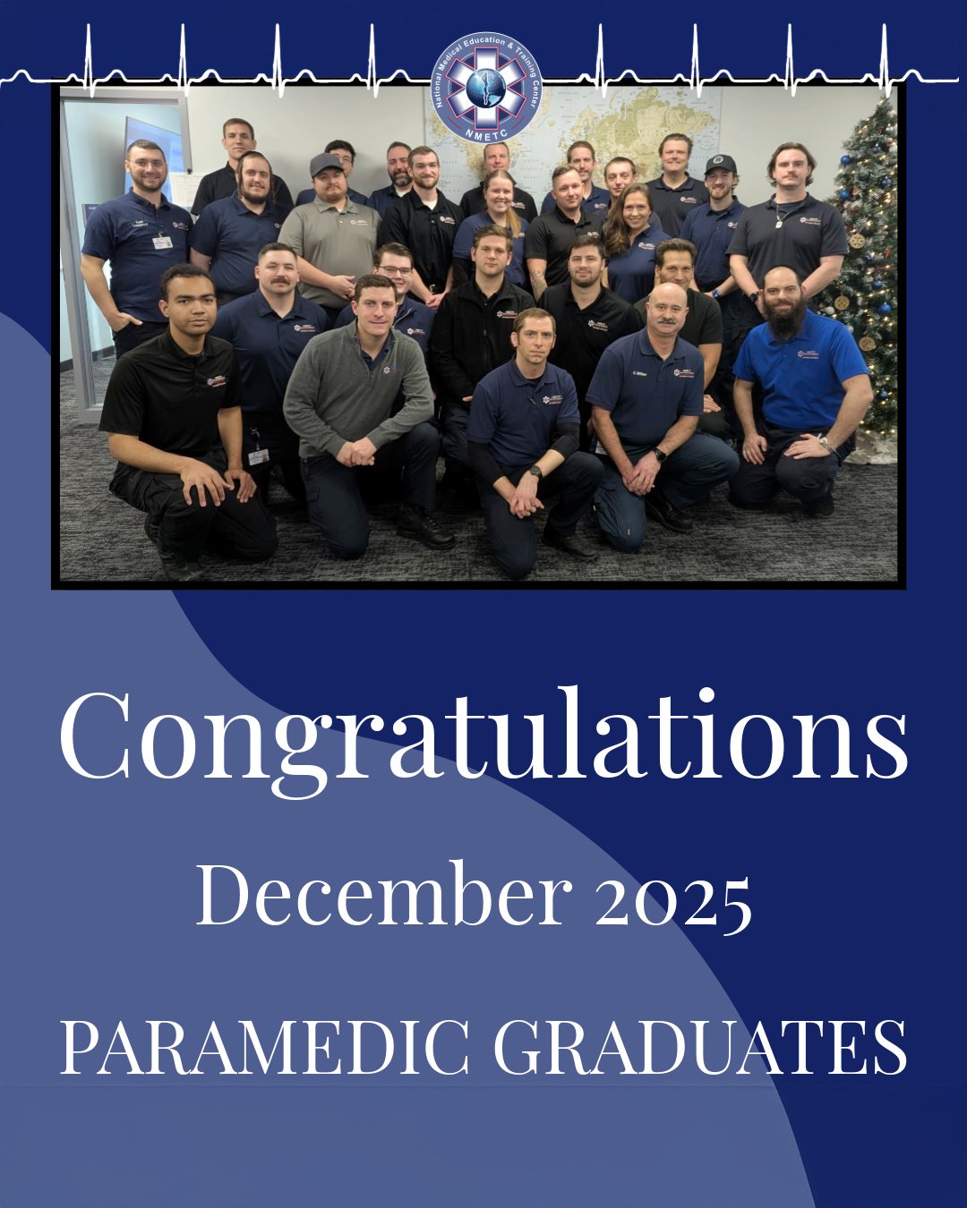 Congratulations to the December 2025 NMETC Paramedic Graduates! We wish you the best of luck!
#NMETC #firstresponders #EMS #emergencymedicalservices