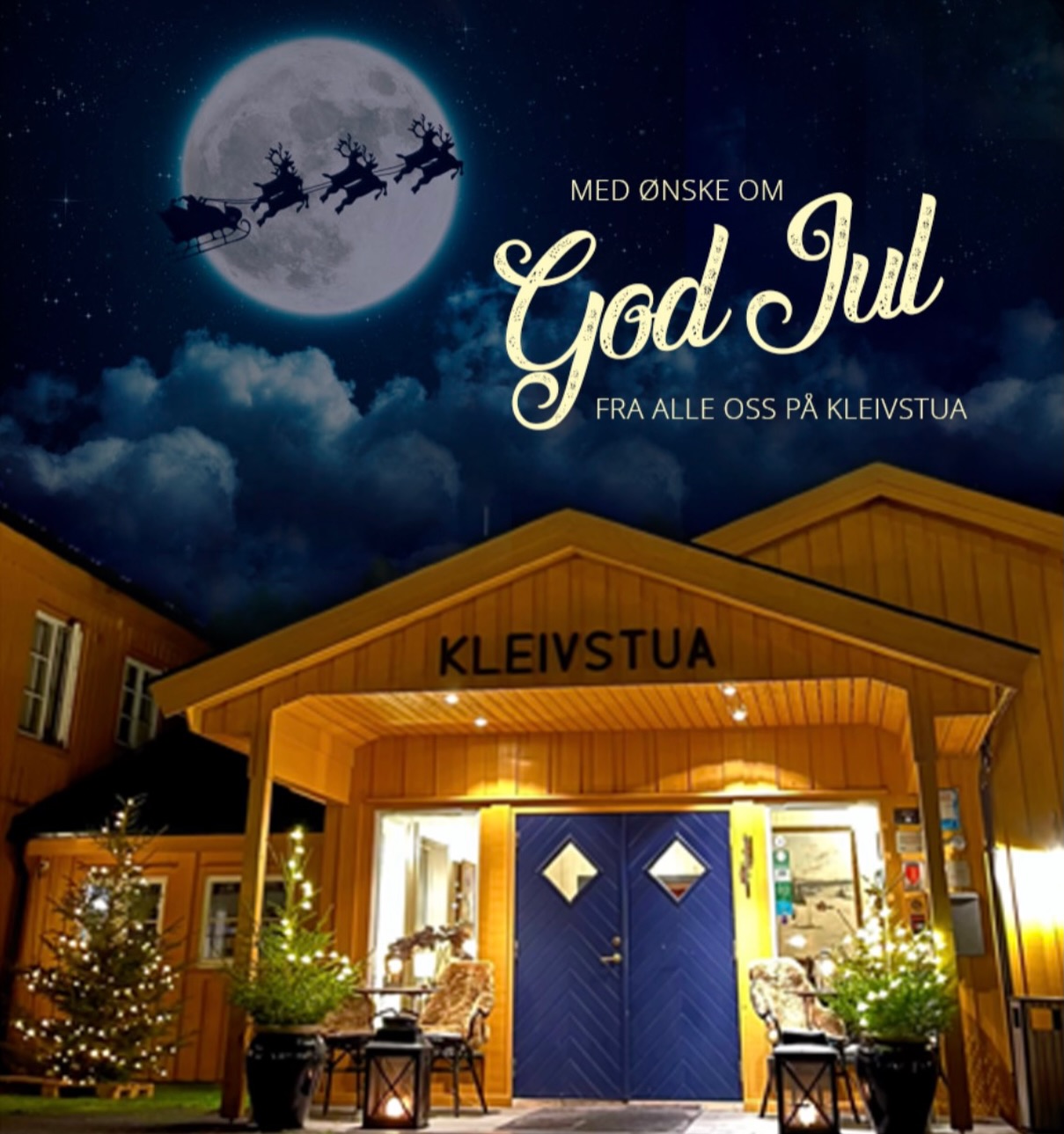 Bare noen få dager igjen til julefreden senker seg over de tusen hjem. Kleivstuas bookingkontor vil holde åpen i hele romjula både på epost og telefon, men resten av hotellet holder julestengt.
Vi gleder oss til å treffes igjen fra 2. januar - til et flunkende nytt år med blanke ark!
Inntil da vil vi benytte anledningen til å ønske dere alle en riktig God Jul og et Godt Nytt År!
Vi sees!
#kleivstua #kleivstuahotell #møtestedetpåkrokskogen