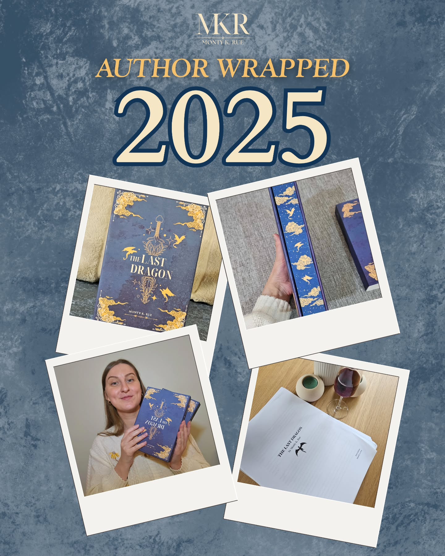 2025 was a wild ride for me. Ups and downs and near moments of just giving up, but I wanted to preserve and keep going. And I'm so glad I did!
Here's to a year I became a published author, met incredible friends, launched a successful Kickstarter and achieved my dream of publishing a book before the age of 30.
Thank you past me, for believing in future me. 💙
#authorlife #authorsofig #indieauthor #romantasyauthor #romantasybooks