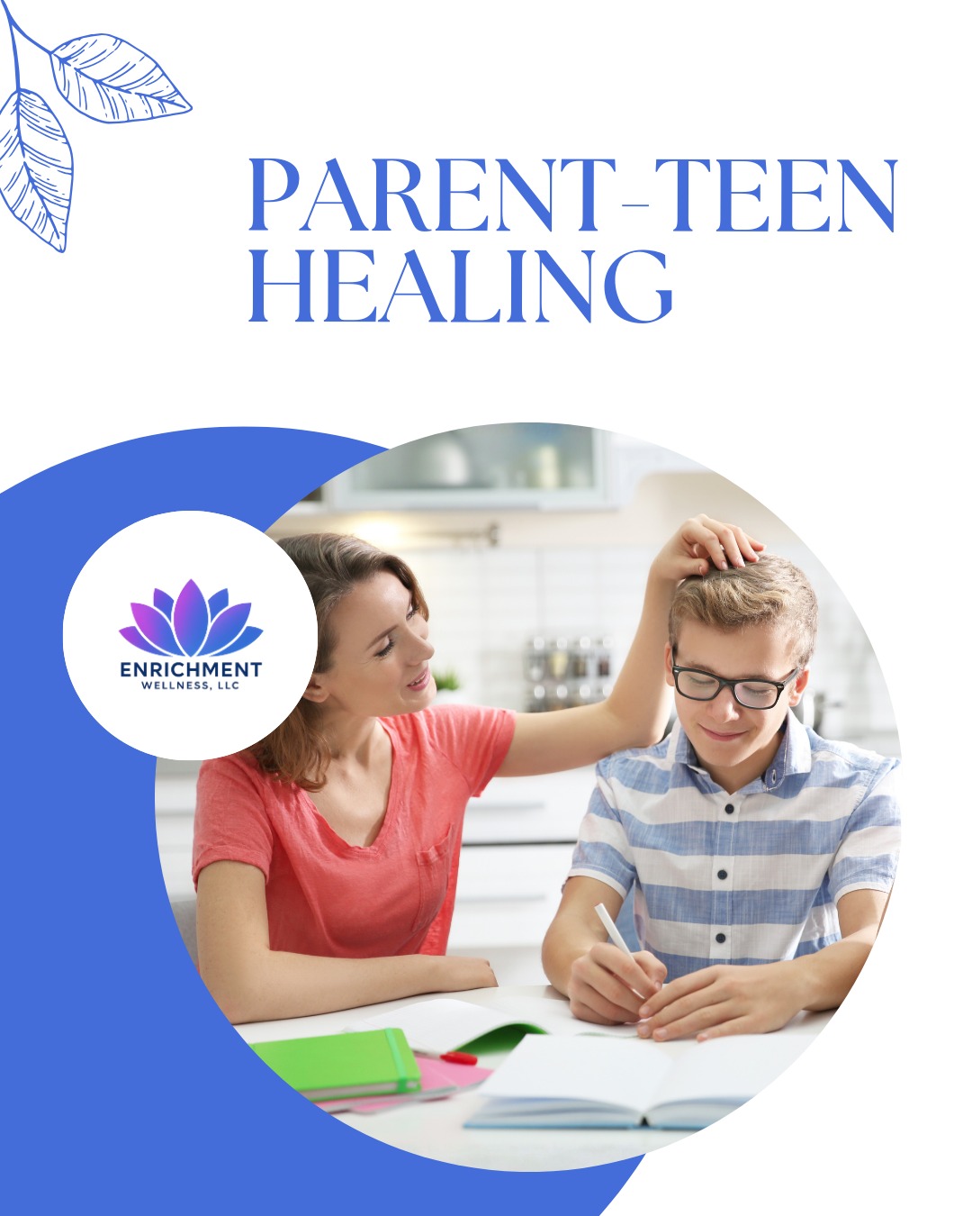 Together, we rebuild understanding.
Book a family session today.
www.enrichmentwellness.com | (301) 944-9065
#familytherapy #parentingsupport #healthycommunication #enrichmentwellness