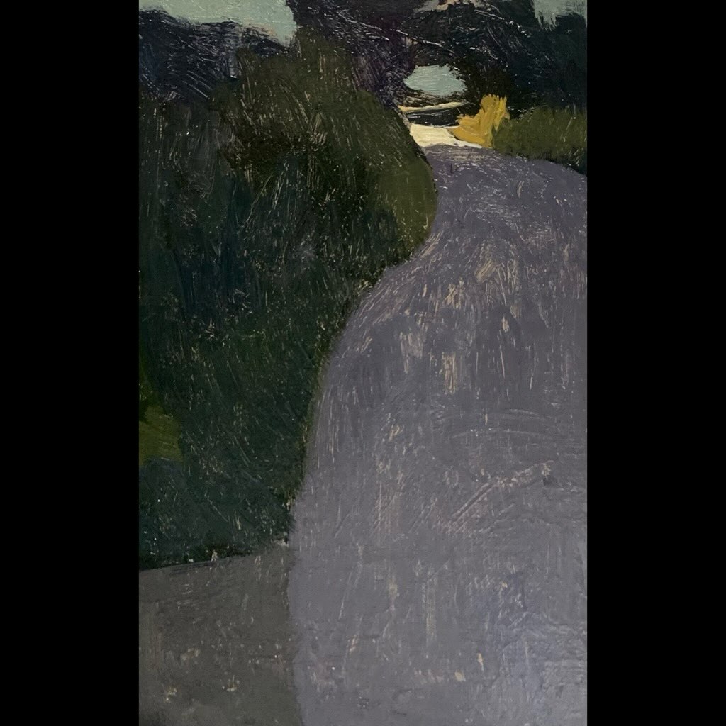 At once a voice arose among
The bleak twigs overhead
In a full-hearted evensong
Of joy illimited;
An aged thrush, frail, gaunt, and small,
In blast-beruffled plume,
Had chosen thus to fling his soul
Upon the growing gloom
- Thomas Hardy - felt fitting for these last dark and short days of 2025 (And some David Bowie!)
Uckham Lane, Battle.
#uckham #uckhamlane #battle #1066country #oilpainting