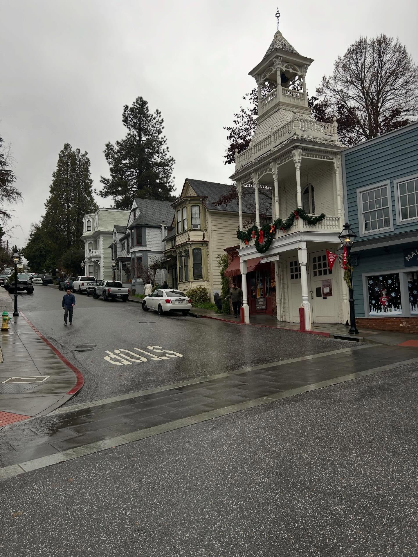 #VictorianChristmas & Finley’a first taste of Hot & Sour soup. (It wasn’t hot or sour and he loved it!)