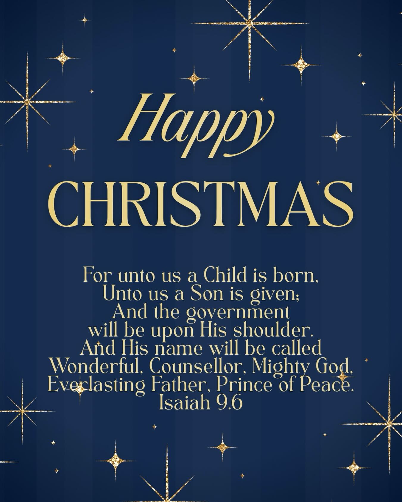 Happy Christmas from the Holy Trinity team! 🌟