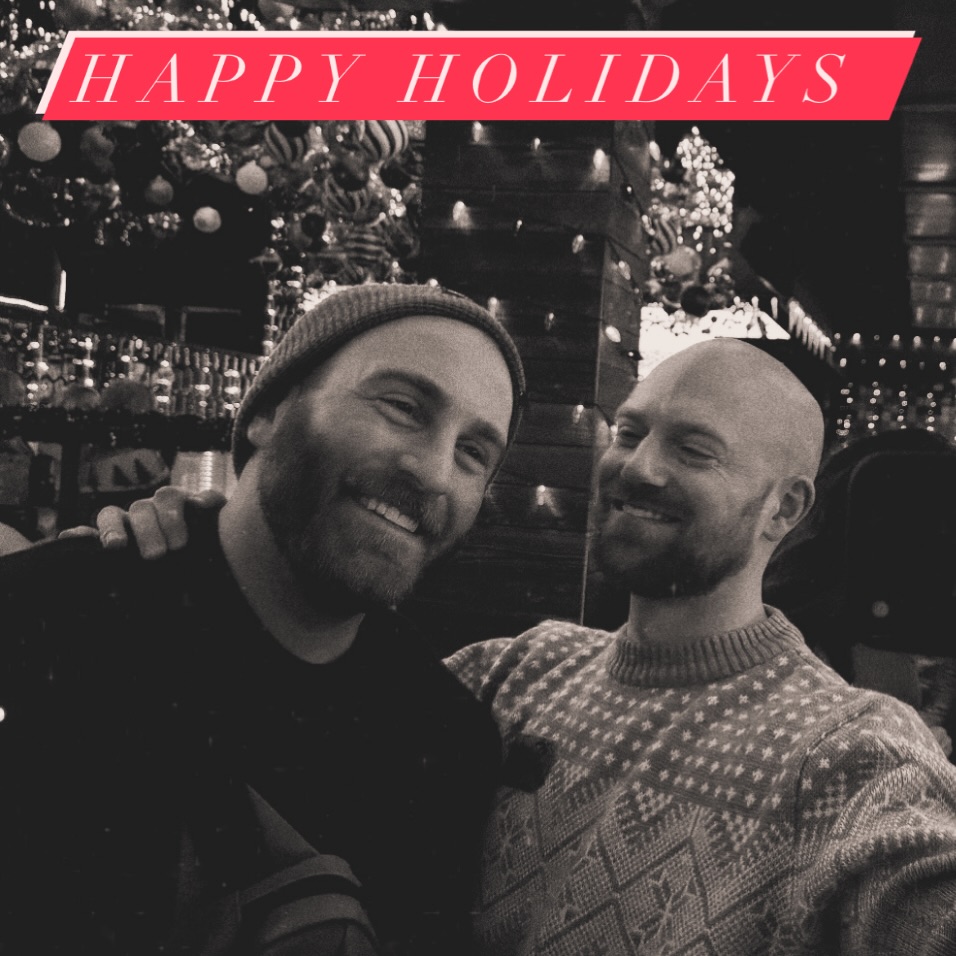 From our home 🏠 to yours!
Kevin and I send you seasons greetings, wherever you may be for the holidays this year 💚