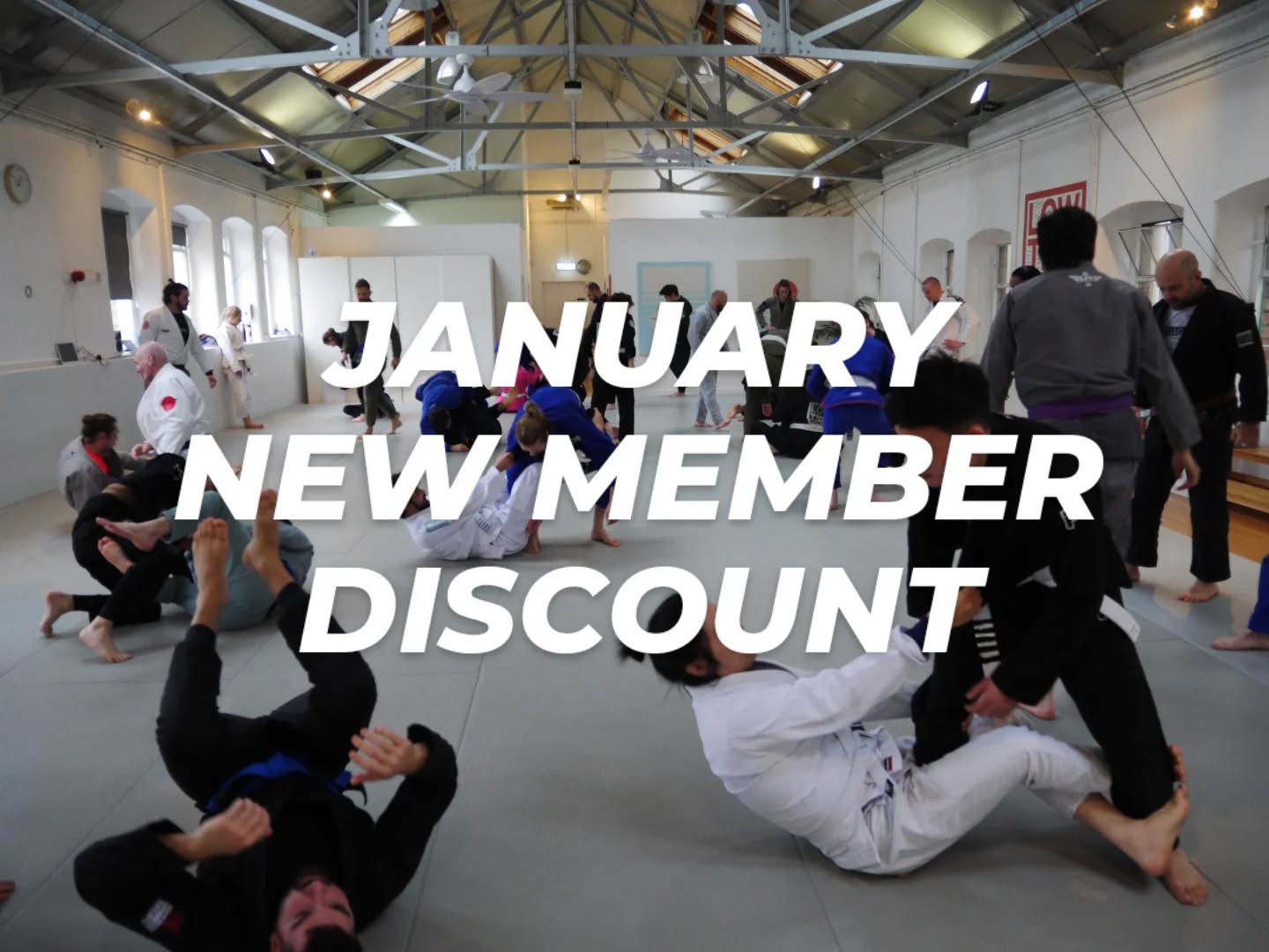 This January, any new members who join us will receive 50% off their first membership payment.ย
Current members can also claim this discount if they bring a friend to class who then joins as a member.ย
If you're already an experienced practitioner, get in touch to arrange a trial class. If you're a beginner, you could sign up to an Intro to BJJ class. See the link in our bio!
#bjj
#martialartsย
#edinburghย
#edinburghfitness
#bjjscotland
#newyearnewme