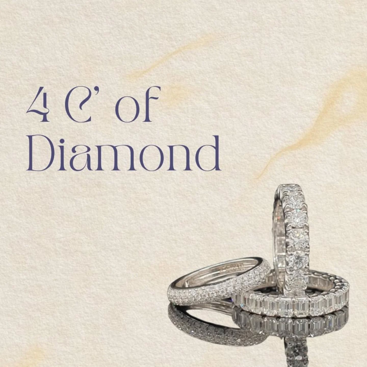 Cut • Color • Clarity • Carat
Because true brilliance is all about the details ✨️
#4CsOfDiamonds #DiamondBasics #JewelleryLove 💍
