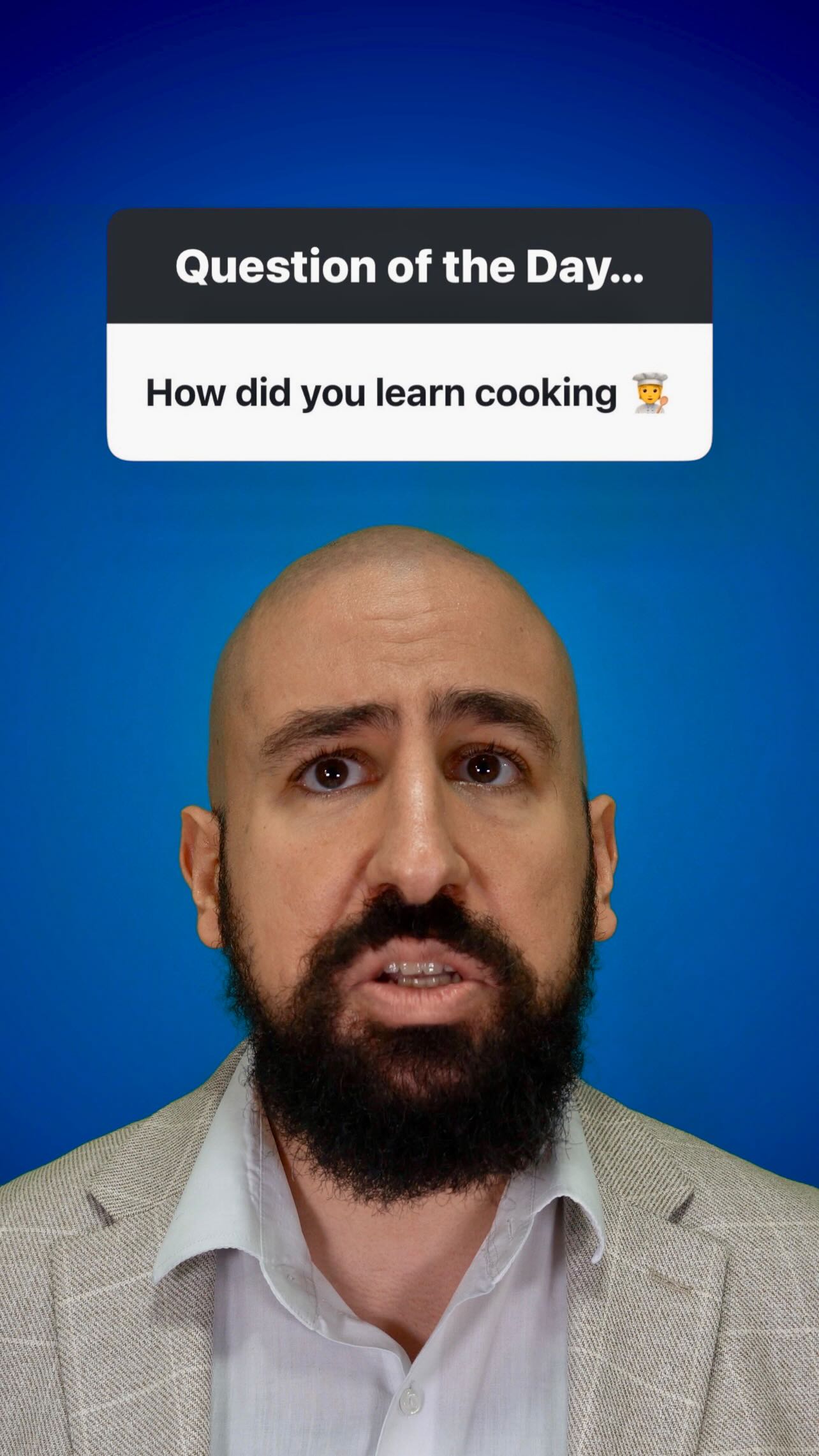 How Did You Learn to Cook?
Okay, khalas! Follow for more questions like this — or I will yell at you!
#questionoftheday #theegyptiancook