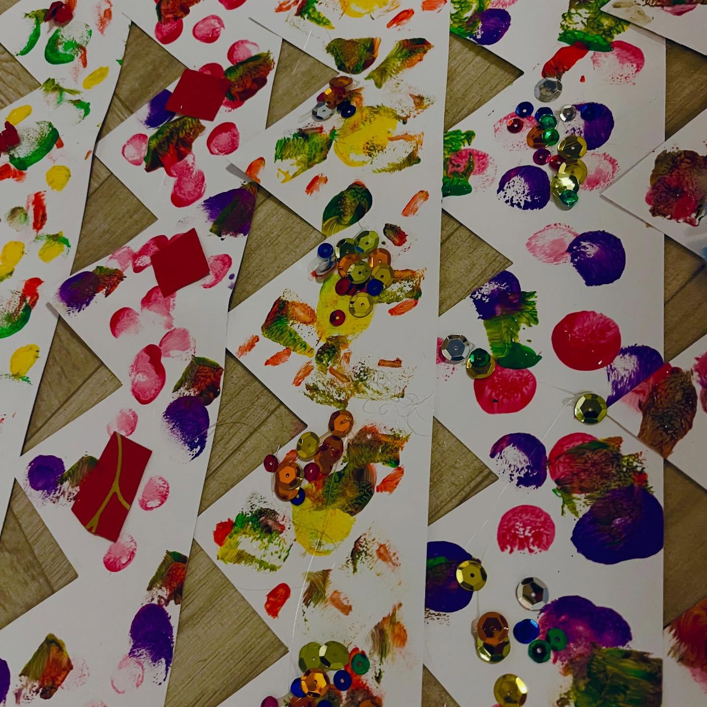 Getting ready for Christmas celebrations #partyhat #happybirthdayjesus #christmascrafts #messymoments