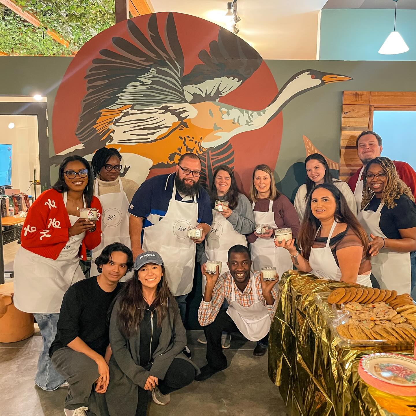 Our Christmas Candle Making Workshop was amazing 🎄
We played Christmas Trivia, Family Feud & built gingerbread houses (which were timed) lol!
Our Signature Hot Chocolate Bar was so yummy 🍫☕️
A huge thank you to Violet who’s a news reporter with UCA News 6, we appreciate you spending the evening with us!
If you missed out on purchasing tickets, subscribe to our Newsletter! You’ll get a chance to have first dibs on workshop tickets, discount codes, store updates & more 🗞️
whitemagnoliacandlecompany