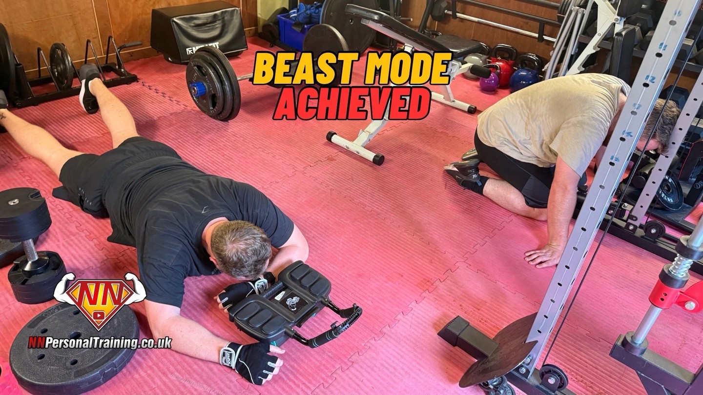 Smiling through the challenge! ๐ช There's nothing better than seeing clients push through and achieve their goals. How do you stay motivated in your fitness journey? #BeastMode #FitnessGoals #StayStrong