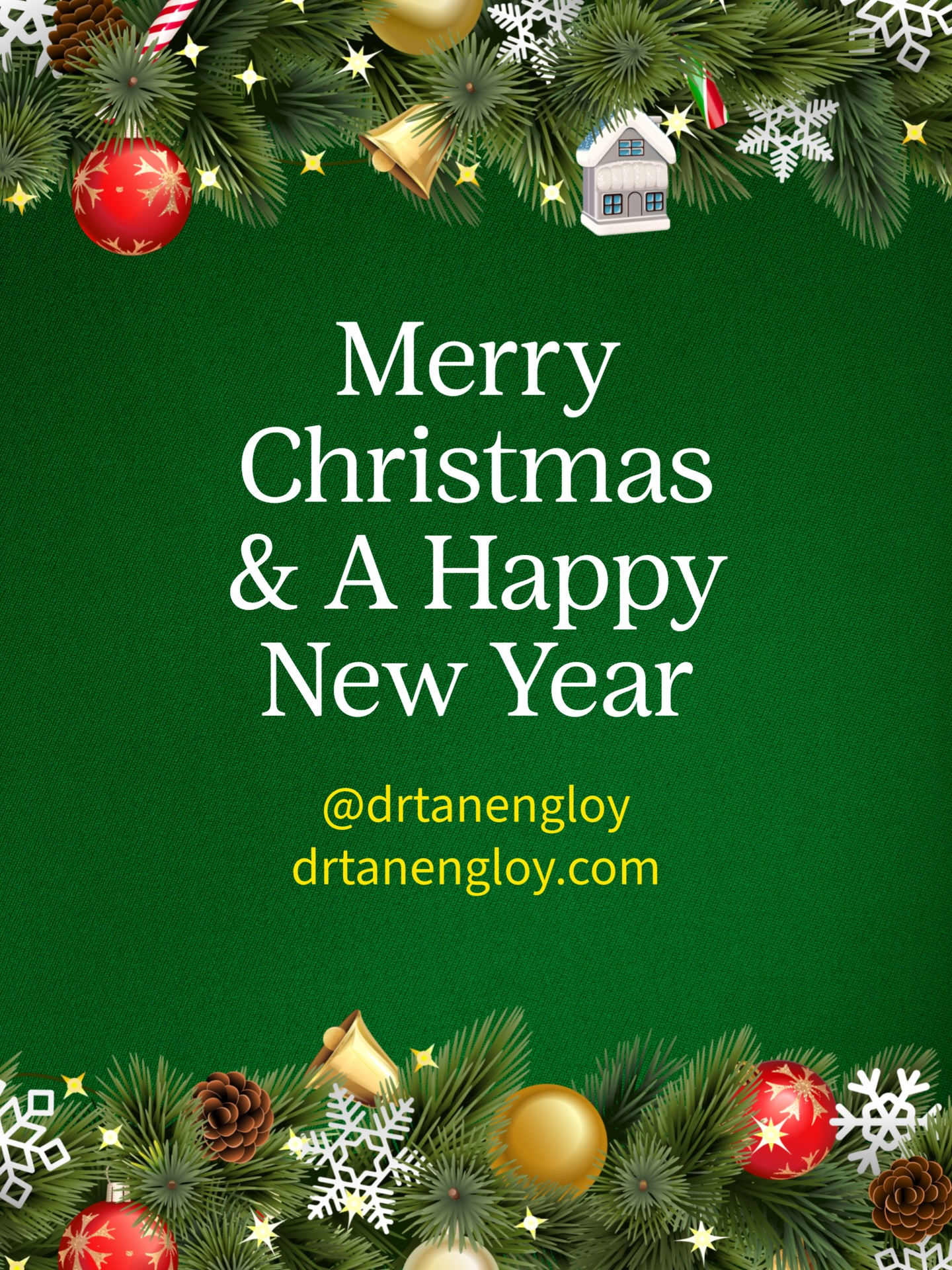 ✨ Wishing you a Merry Christmas and a joyful New Year ✨
May the season bring you peace, good health, and precious moments with loved ones.
Thank you for trusting us with your care this year. 🎄❤️