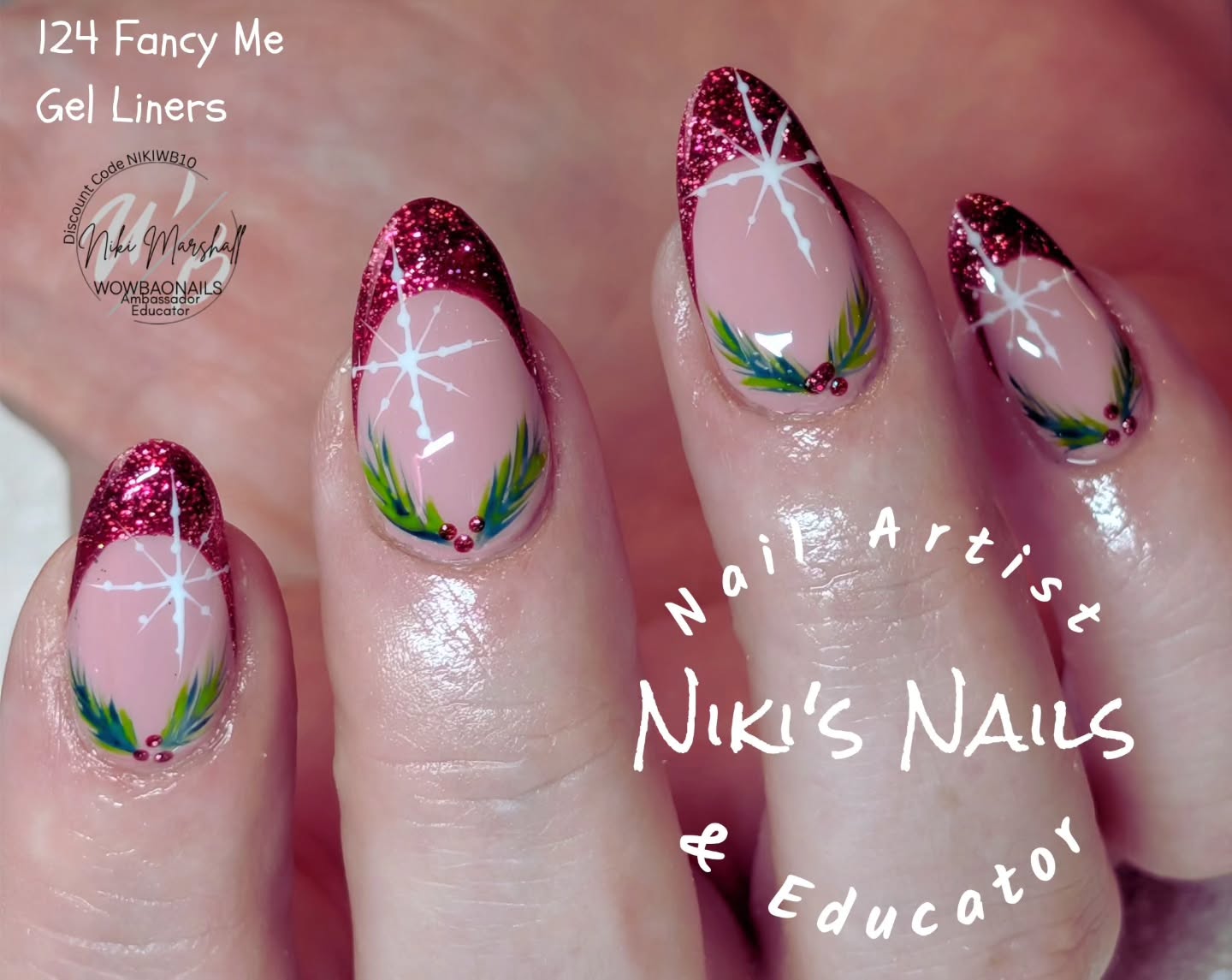 And that is a pre-Christmas wrap! Apologies combined post of this week and last, I have been SUPER busy 🥴
Merry Christmas to all my clients and students, their families and also my followers! I know it looks a bit different for so many of you this year, youre all in my thoughts, I hope you and your families can have some happy moments and celebrate those not with us this Christmas.
Lots of love to you all 🫶🏼
All messages will be replied to Monday/Tuesday when I'm back in work.
Appointments and Education www.nikisnails.co.uk
Products and Tools @wowbaonails
Use code NIKIWB10 to save
#merrychristmas #christmasnails #thatsawrap #nails #nailart