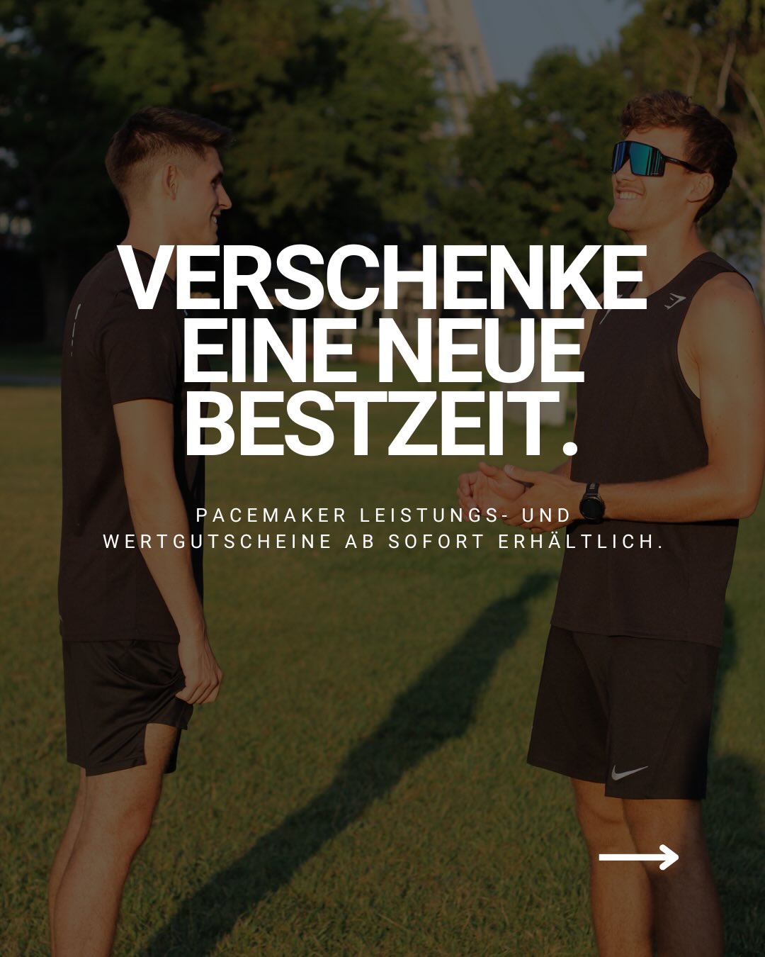 Geschenke, die die Beschenkten weiterbringen 🫱🏽🫲🏼
Mit den Pacemaker Gutscheinen verschenkst du messbare Leistung und Training mit einer Idee.
Unsere Gutscheine gibt es als:
👉 50 € oder 100 € Wertgutschein
oder für eine bestimmte Dienstleistung:
👉 Laktattest – 149 €
👉 Starterpaket – 299 €
Die Wertgutscheine sind für alle unsere Dienstleistungen einlösbar – perfekt für Läufer:innen, Sportler:innen und alle, die ihr Training ernst nehmen wollen.
👉 Jetzt Gutschein sichern und echte Fortschritte verschenken 🚀
Erhältlich direkt auf unserer Website pacemakerrun.at (Link in Bio)!
#pacemaker #leistungsdiagnostik #lauftrainingsplan #laufeninwien #running