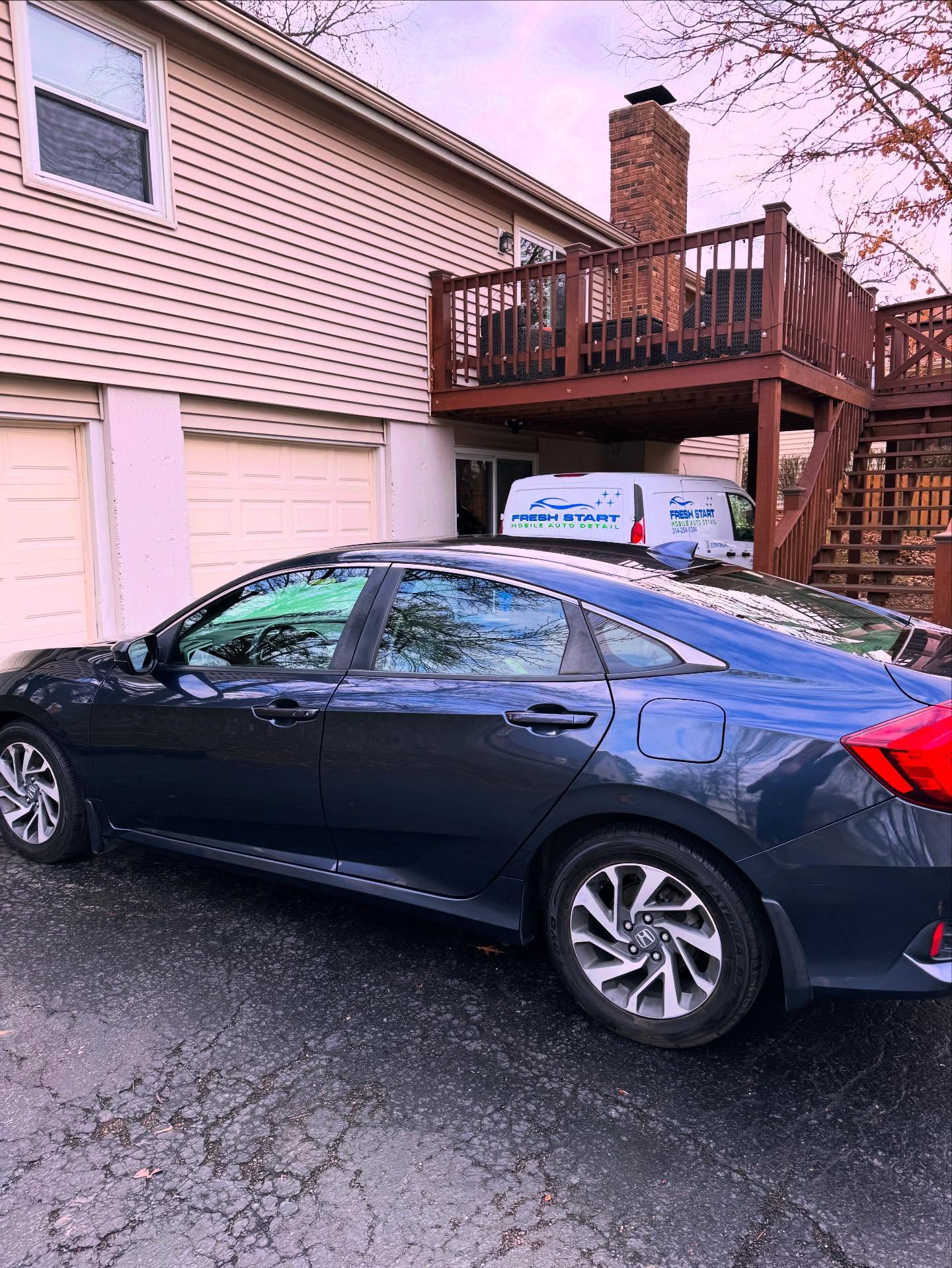 Fresh Start recommends a new pair of windshield blades, windshield fluid top off, tires pressurized, and a good exterior wash to start the winter season ❄️