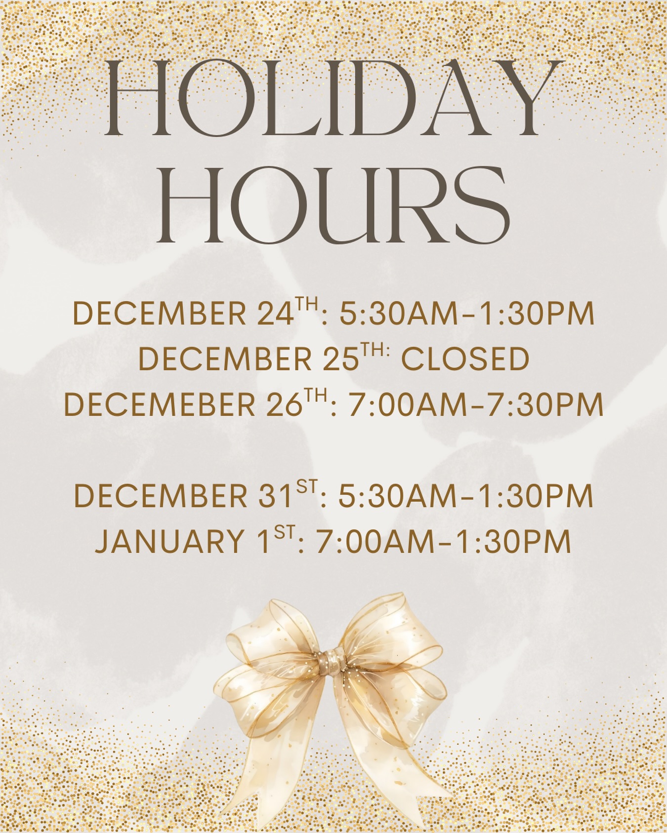 We can’t wait to celebrate the holidays and ring in the new year with you and your families!🥂✨🌙💛
Please arrive extra early for class as we anticipate full classes and a busy parking lot
#yoga #holidays #newyear