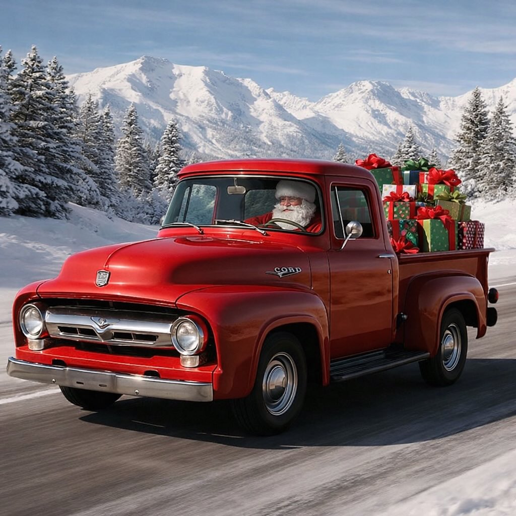 Looks like Santa’s loaded up the fat fender and has hit the road for deliveries!
Merry Christmas from our @pickupslimitedpv family to yours!
#christmas #christmasvacation
#f100 #f100syndicate #f100mob #f100custom #fordf100 #fomoco
48-50: #bonusbuilt #bonusbuiltford
51-52: #f100sharknose
53-56 #fatfender #fatfenderford
57-60 #f100fridge
61-66 #slicksixties #f100slick
62-66 #wrongbed
67-72 #Bumpside #bumpsidenation #bumpsideford
73-79 #dentside #dentsideford #dentside7379 #dentsidenation
80-83 #bullnose #bullnoseford
@pickupslimitedpv @pickipslimited @pul.oc @pickupslimitedsd
@hotf100