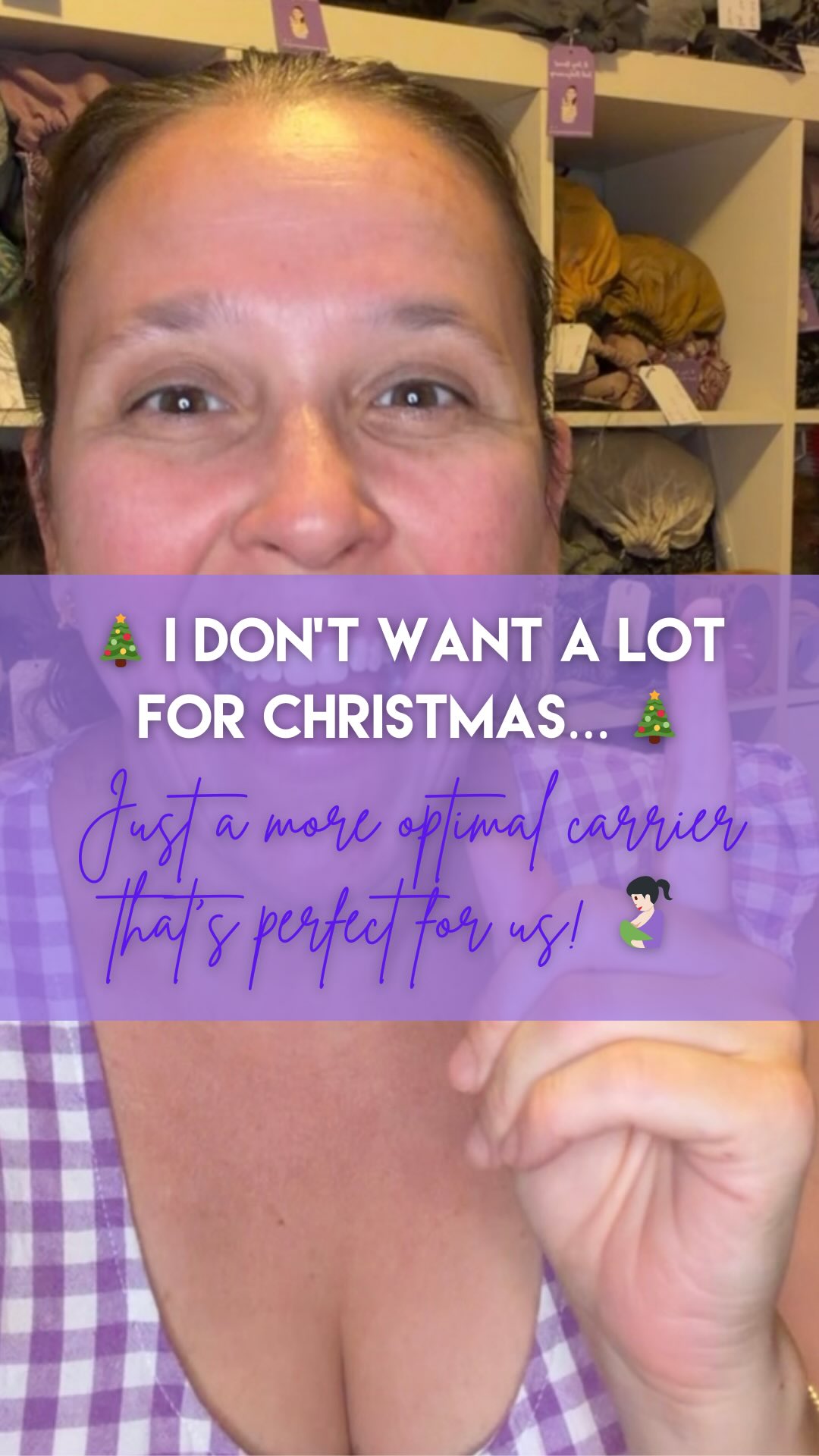 🎄 I don’t want a lot for Christmas…
Just a baby carrier that doesn’t hurt my back, actually fits my body, and supports my baby properly 💜
Sometimes the best gift isn’t another carrier…
✨ It’s finding the right carrier
✨ Or booking a babywearing consult to make sure it fits you
Your body.
Your baby.
Your lifestyle.
No one size fits all with baby carriers, which is why it all matters when choosing yours.
🎁 Shop carriers or book a consult at
👉 www.ajoeynamedjackbabywearing.com.au
.
.
.
.
.
#babywearing #babycarrier #perthmums #newmumlife #fourthtrimester mumlife babywearingconsultant supportivemotherhood ethicalbabywearing christmasreel smallbusinessperth 💜