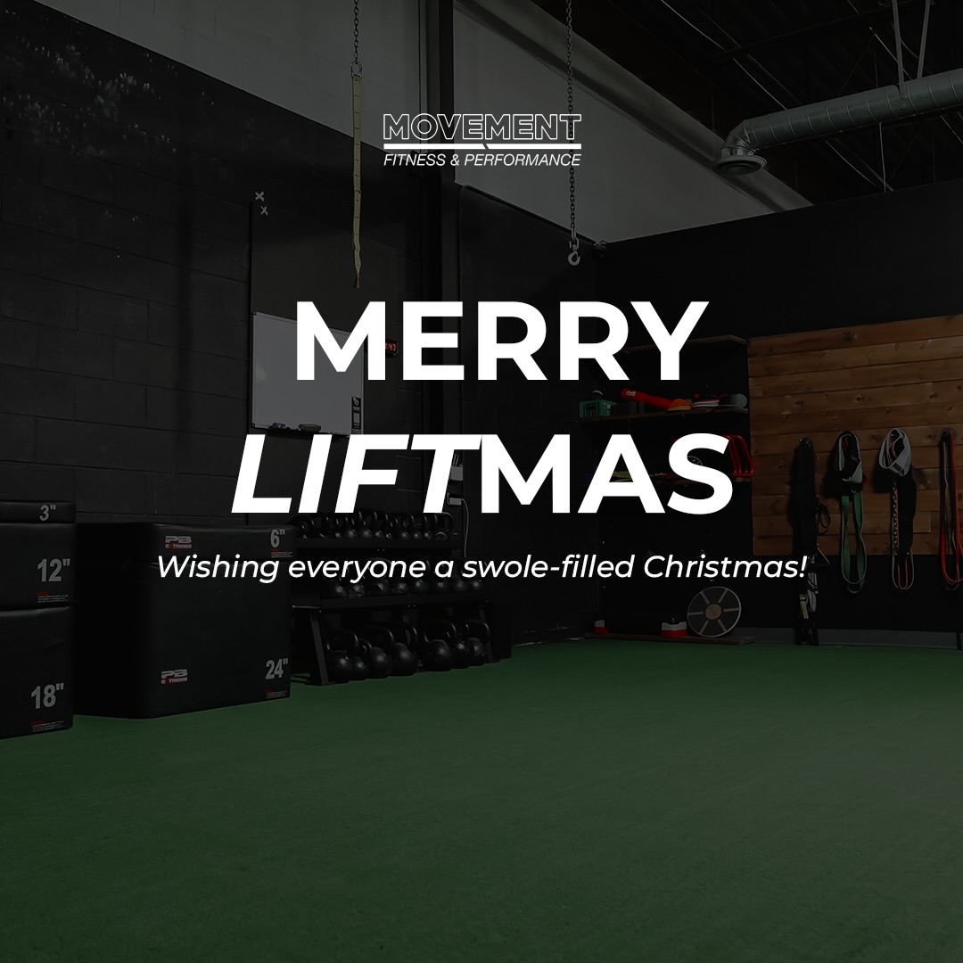 MERRY LIFTMAS đ
Wishing everyone a swole-filled Christmas!
We hope you all enjoy this day relaxing, spending time with family or even making time for a quick workout. Whatever you decide, have a wonderful day!