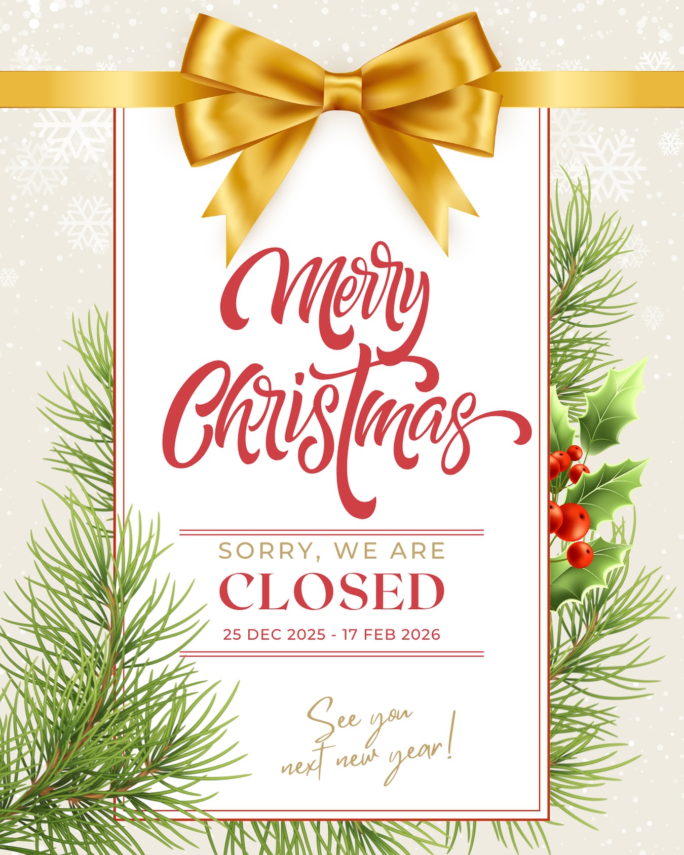 🎄 Joyeux Noël 🎄
Thank you from the bottom of my heart for all your Christmas orders.
Every box was made with care, and a lot of love 💛
I truly hope you’ll enjoy sharing these little French treats with the people you love.
Thank you for supporting Maison Augustine and for being part of this beautiful journey.
Wishing you a festive, sweet and joyful Christmas ✨
Charline.
#christmas #joyeuxnoël