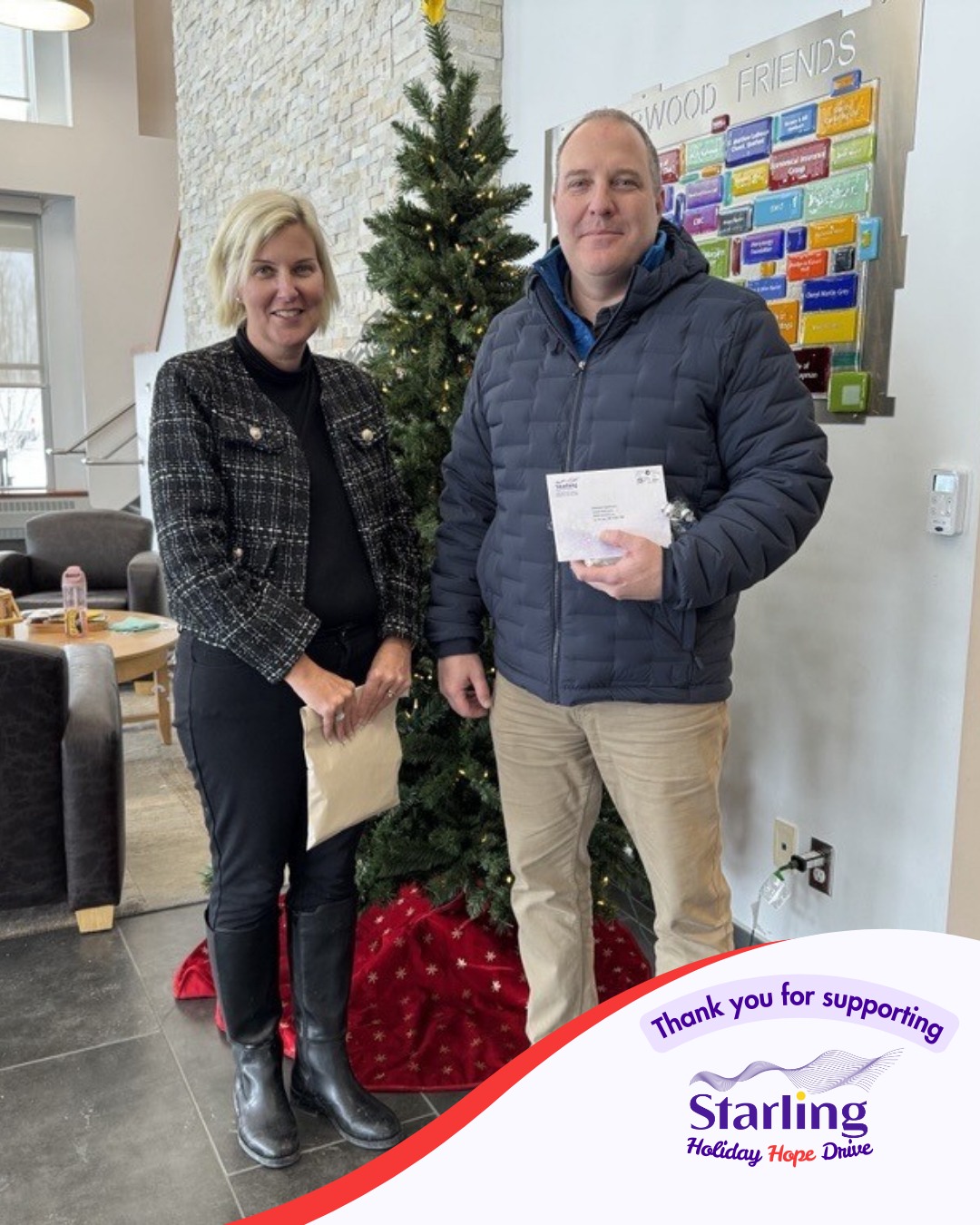Steed & Evans stopped by our Children’s Mental Health Centre with an incredibly generous donation of gift cards for the families we serve! 🎁 Thank you for making the season brighter for kids and families at Starling this holiday season. ✨
@steedandevans
#StarlingHolidayHope #CommunityGiving #WaterlooRegionCommunity #MentalHealthMatters #KidsMentalHealth