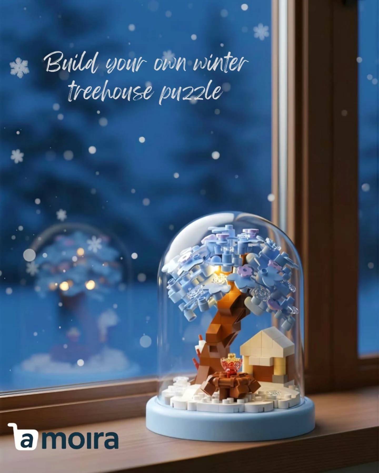 A quiet winter night ❄️
Soft snow outside.
A warm glow inside ✨
This winter edition puzzle tree brings calm, creativity, and cozy charm to your space.
More than a puzzle — it’s a collectible winter décor piece designed to slow things down and make moments special.
Perfect for gifting, decorating, or unwinding on peaceful evenings.
DM US FOR ORDERS!!
#Amoira
#WinterEdition
#PuzzleDecor
#winterseason
#homedecor