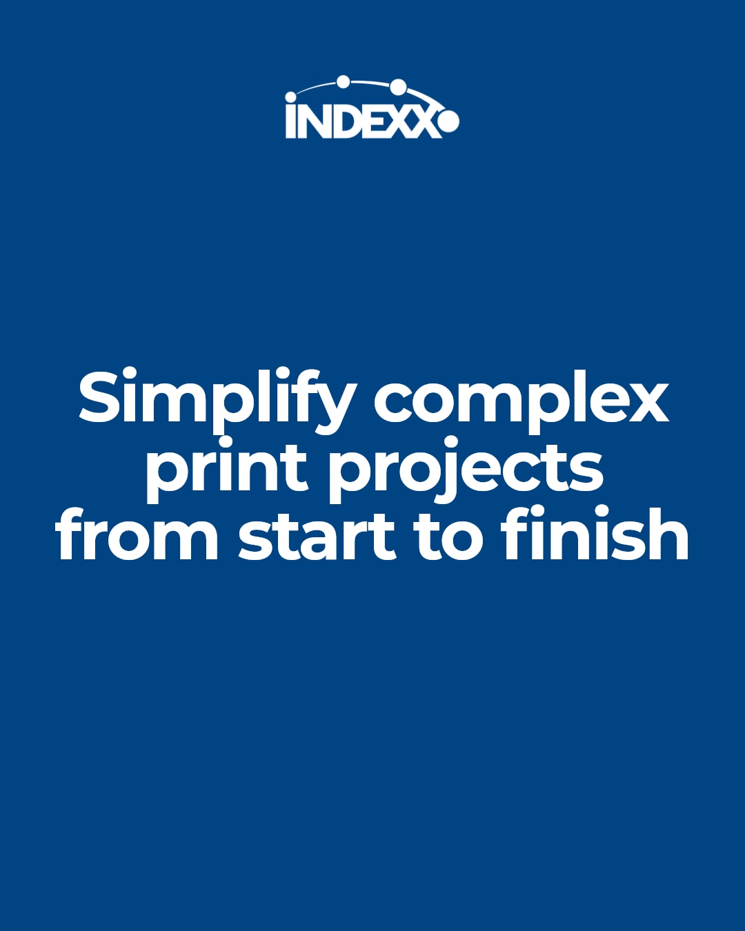 Complex print projects don't have to be complicated.
Procurement and operations managers: streamline your workflow by partnering early with a trusted print provider. Here's how:
• Collaborate closely with your print team from design through delivery.
• Plan materials and timelines upfront to avoid last-minute surprises.
• Use clear communication channels to manage proofs and approvals effectively.
• Rely on a partner with award-winning quality and G7 color certification for consistency.
At Indexx, we've been helping businesses across the Southeast simplify print projects since 1994. Let us take the complexity off your plate so you can focus on what matters most.
Ready to make your next print project smooth and successful? Reach out today and see the difference of a true printing partner.