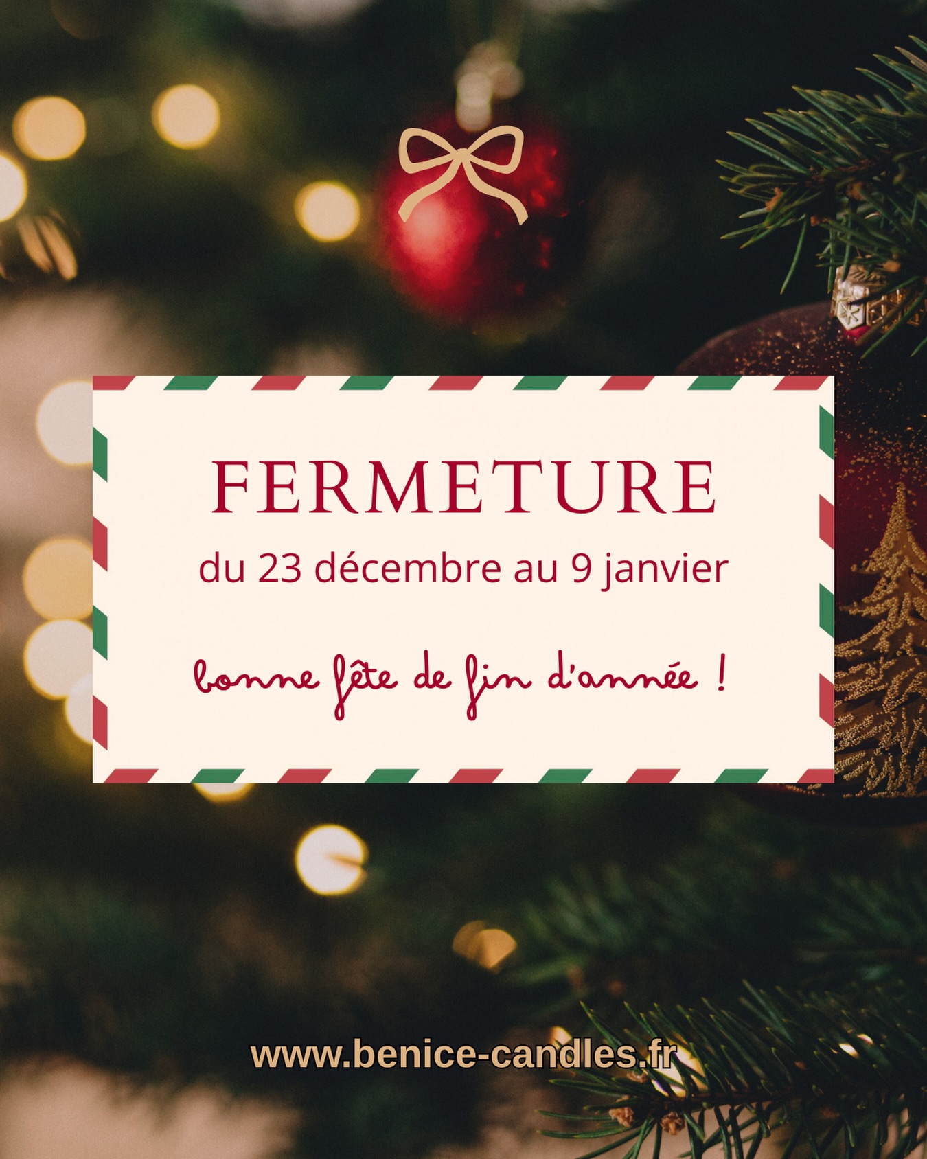 — FERMETURE ✨
Après une année 2025 riche en émotions, en projets, en montagnes russes d’émotions, avec une santé un peu bancale, mais le cœur rempli de rêves et d’ambition, je décide de ralentir et enfin prendre du temps de repos. 🤍
Cette année a été INTENSE, honnêtement, mais simplement parce que j’y mets tout mon cœur et car j’aspire à vous offrir le meilleur. ✨
En espérant que 2026 me permette de vous offrir encore plus de bien être, d’authenticité, de réussites ! 🤍
Je vous souhaite à tous des très bonnes fêtes de fin d’année auprès de vos proches. 🎄
Les projets reprendront tranquillement mi janvier ✨
#vacancesdhiver #repos #talange #bougies #merci