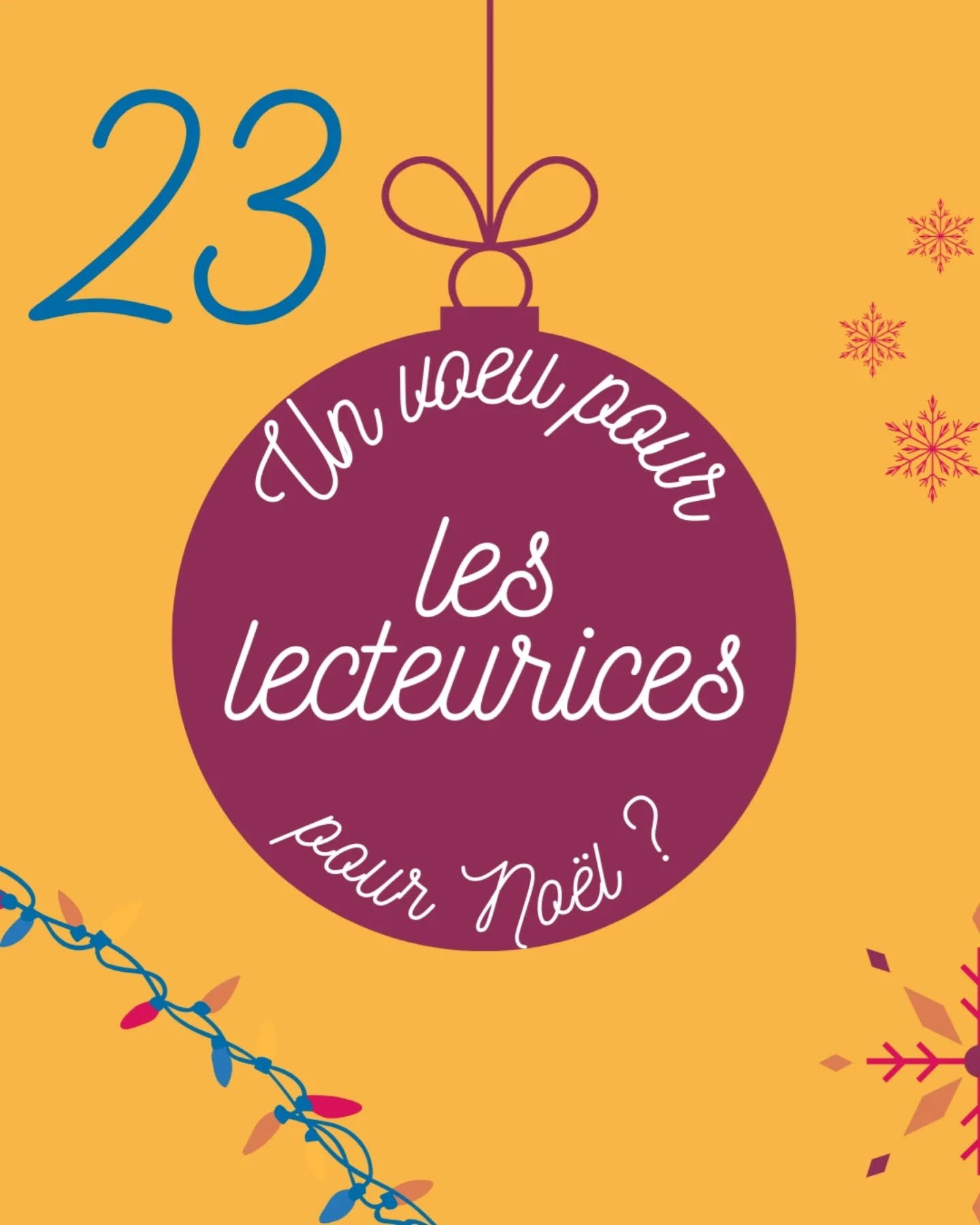 Quel serait votre vœu de lecteur et lectrice pour Noël ?
Aucune limite, que de l'amour des livres et de la lecture !
#booksta #lecteur #lectrice
@larelectrice @betty_ncd