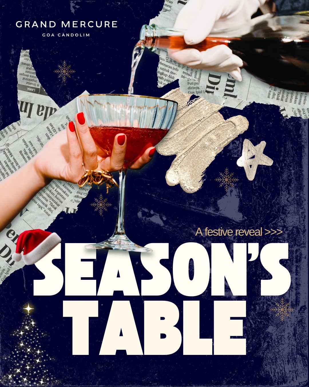 December arrives with festive feasts, warm evenings, cheerful gatherings, and moments made to cherish – experience it all at Grand Mercure Goa Candolim ✨
Reserve a table on 9226077403🥂
.
.
.
#luxuryresort #grandmercuregoacandolim #luxurystay #dinnerplansgoa #newyearsingoa