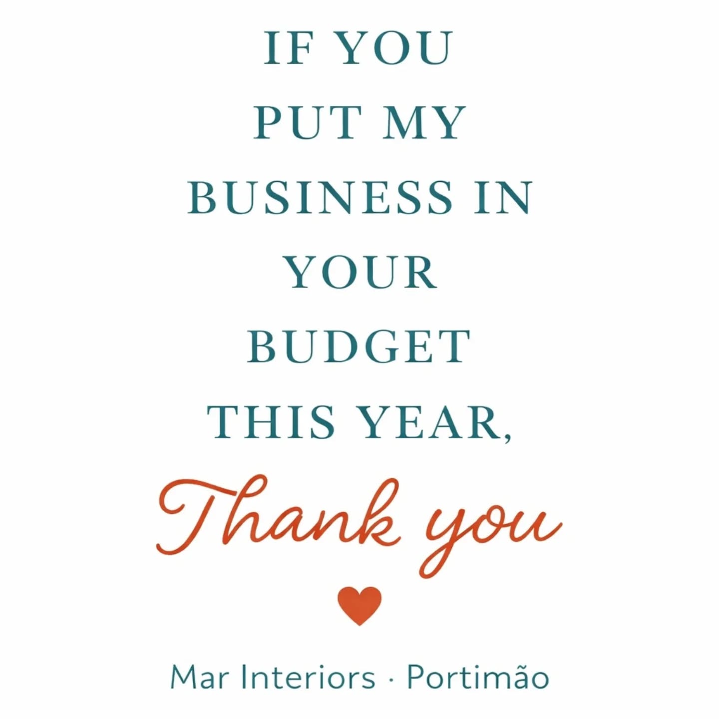EN | Small businesses grow thanks to the support of their community.
Thank you for being part of ours 🤍
PT | Pequenos negócios vivem do apoio da comunidade.
Obrigada por continuarem desse lado 🤍
#smallbusinesslove #shoplocal #portimão #marinteriors