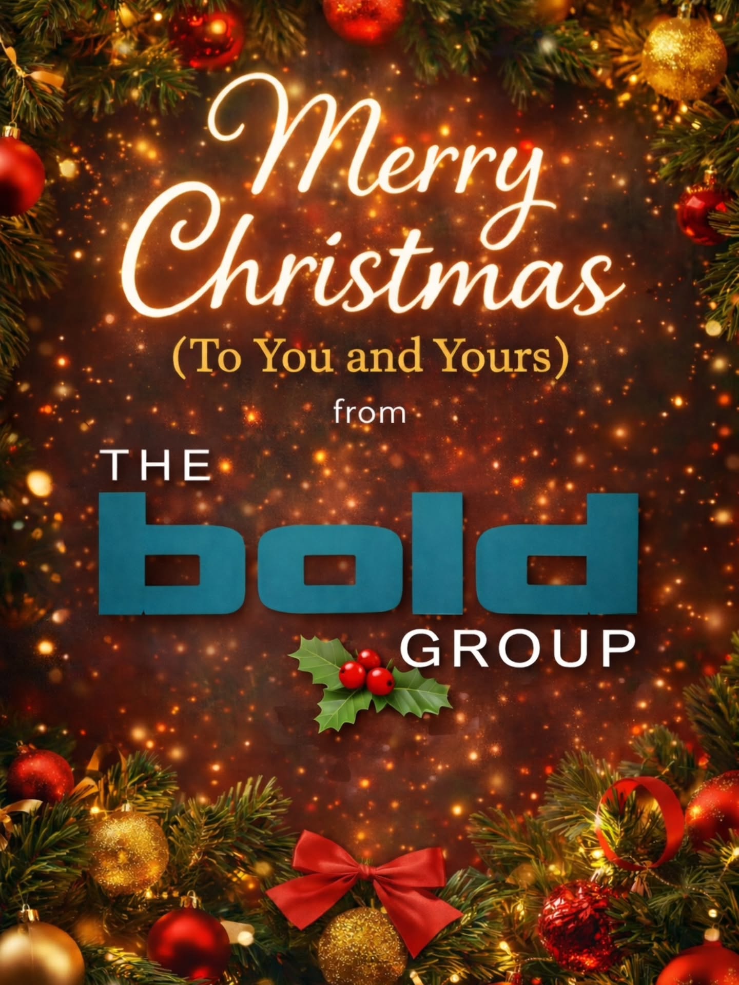 We wish everyone a safe and happy holiday season. Merry Christmas to all!