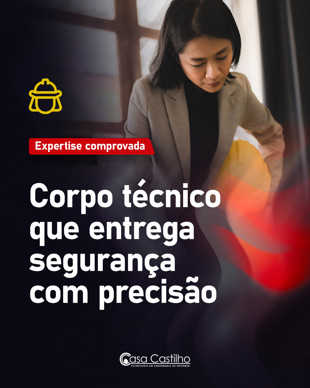 Quando falamos de segurança contra incêndios, a experiência não é apenas um diferencial, é o que garante precisão, conformidade e resultados reais.
A Casa Castilho construiu sua reputação com expertise comprovada, baseada em:
✔ 14 anos de atuação no Brasil e internacionalmente
✔ Time composto por engenheiros especializados, todos certificados e com vínculo formal
✔ Projetos executados seguindo normas nacionais e internacionais, incluindo NFPA
✔ +5.000 projetos entregues com 100% de aprovação
✔ +100 milhões de m² adequados em indústrias, agronegócios e grandes operações
✔ Atuação completa do PPCI, execução, inspeções, gestão mensal, treinamentos e consultoria
✔ Experiência em ambientes de alto risco, alta inflamabilidade e alta complexidade
Essa trajetória permite decisões técnicas assertivas, processos enxutos e segurança contínua em todas as etapas do projeto.
Nós entendemos os desafios de quem precisa de conformidade rápida, previsibilidade e zero margem para erros, seja para auditorias, certificações, seguros ou expansão operacional.
Quando você contrata a Casa Castilho, você não paga apenas por um serviço. Você investe na segurança do seu patrimônio, na continuidade da sua operação e na tranquilidade de saber que está trabalhando com quem realmente domina o que faz.
➡️ Fale com nossos especialistas e receba uma análise técnica para o seu projeto.